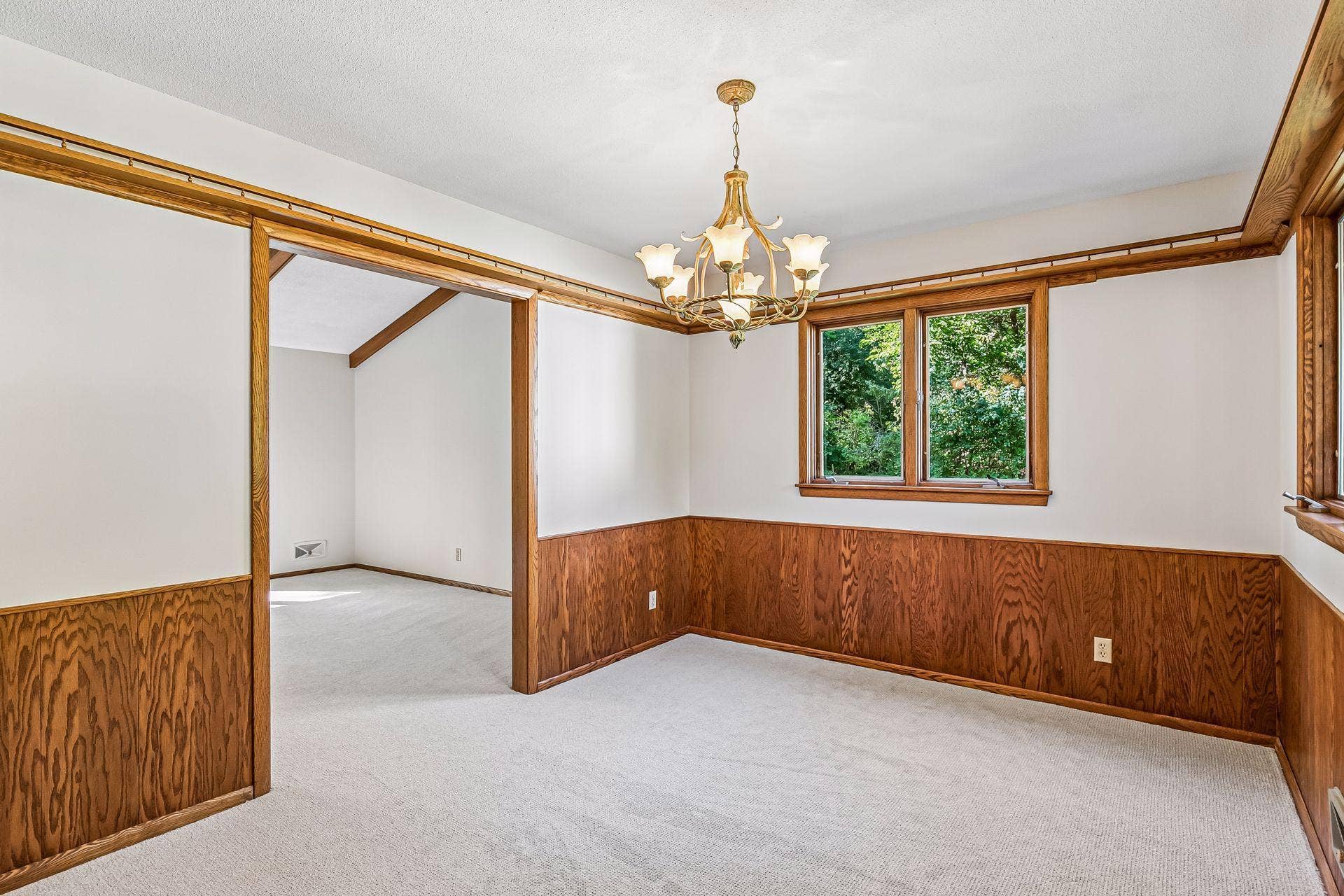 2931 Cedar Knoll Court, Minnetonka, MN 55305 Another view of the Dining Room connected to the Living Room.