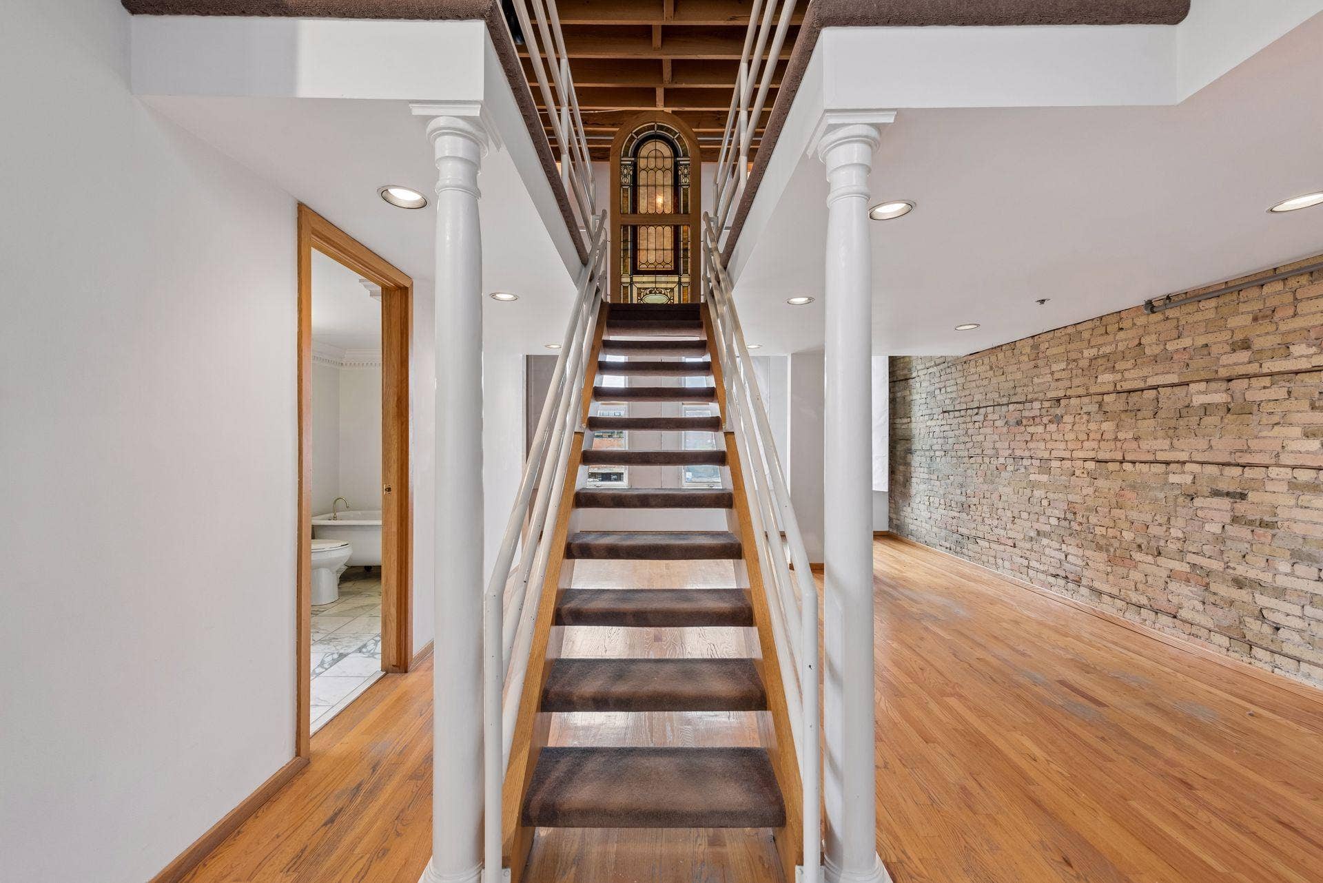 213 1/2 Washington Avenue N, 19, Minneapolis, MN 55401 Stairs to upper loft Bedroom