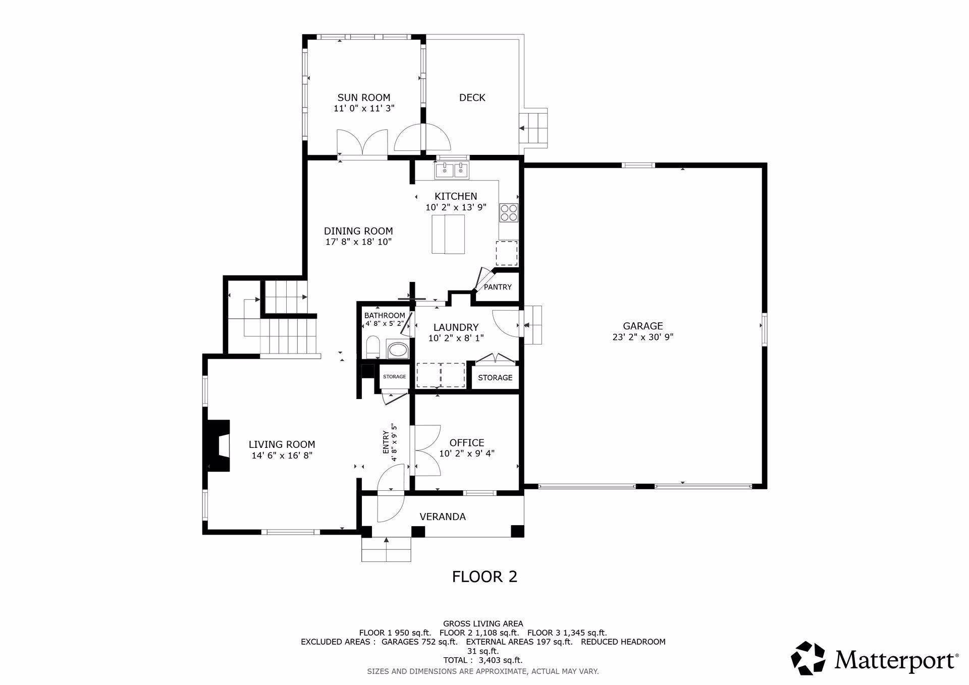 14272 Grantaire Lane N, Hugo, MN 55038 Main level floor plan