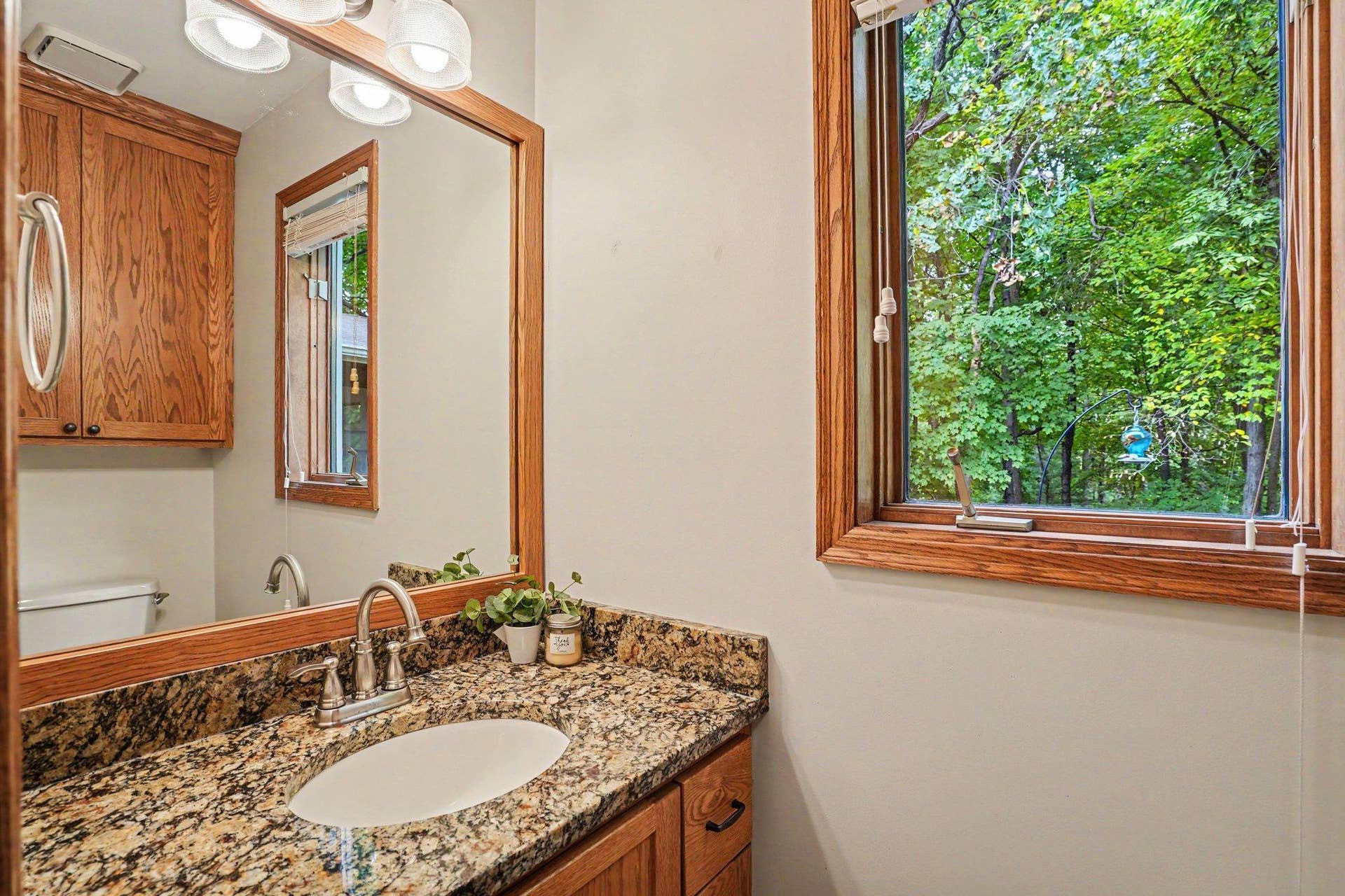 Main floor powder room