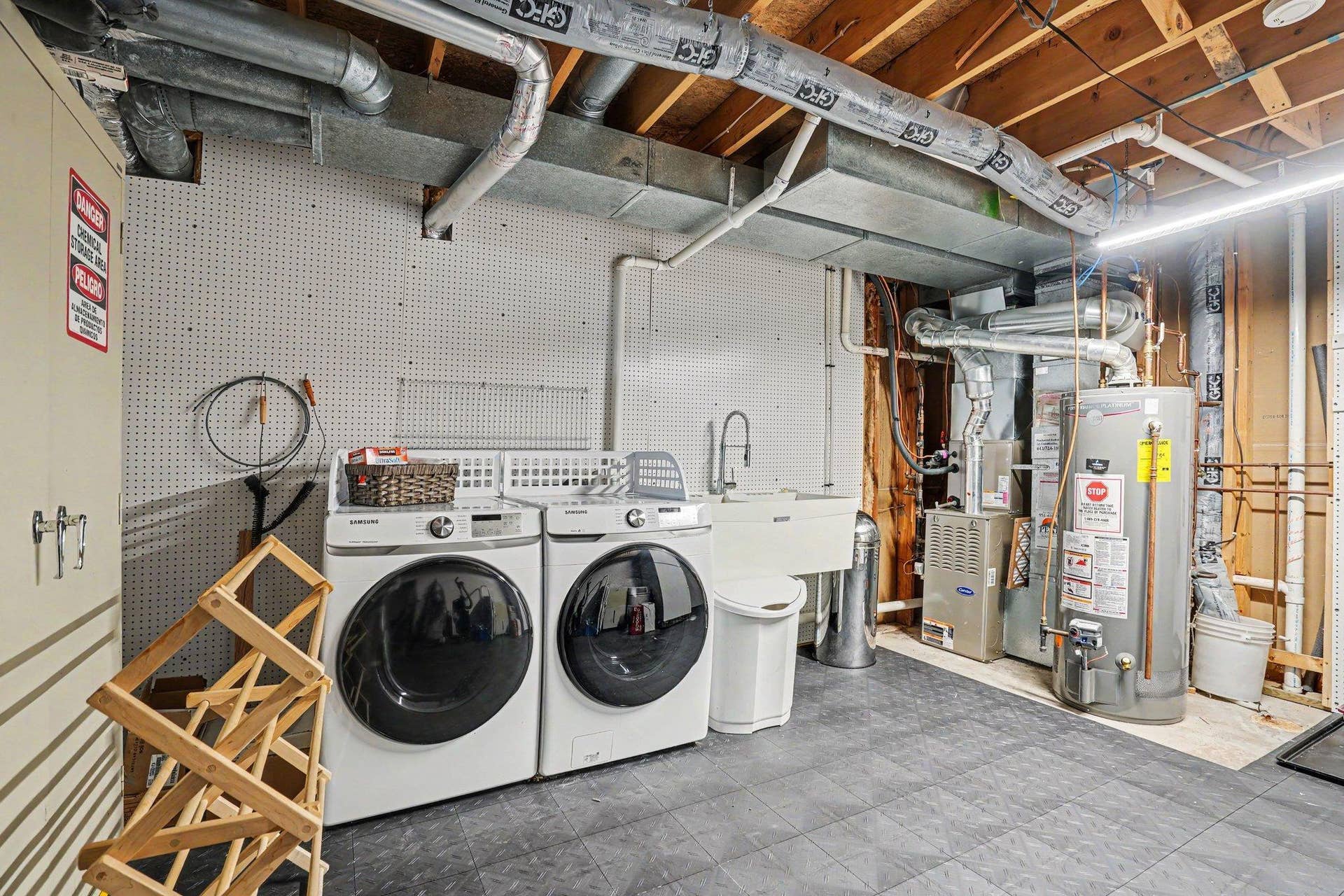 Laundry, storage & mechanicals