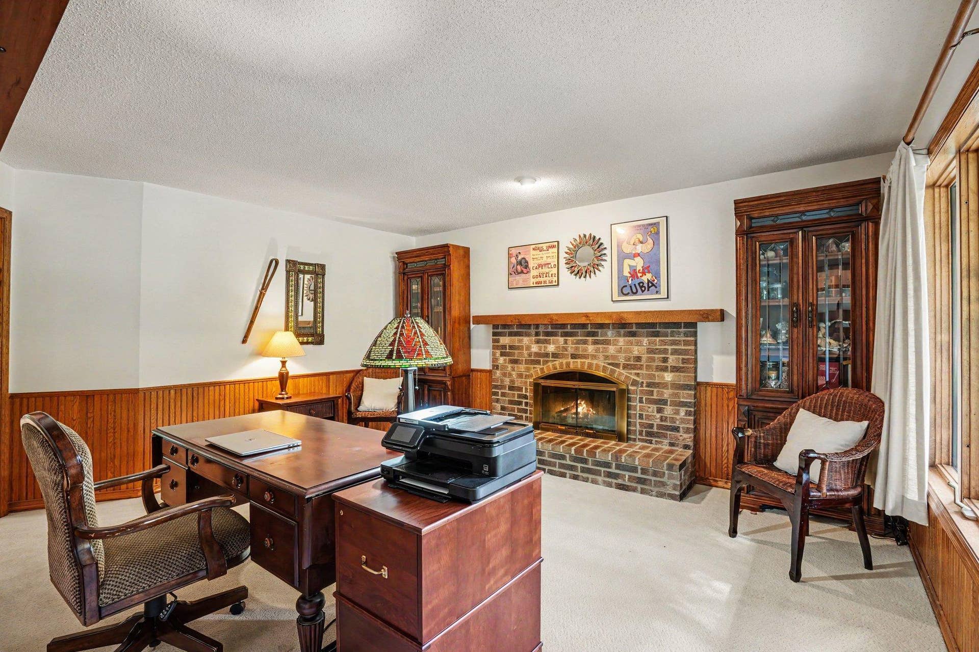 Enter from right of front door or from kitchen dining area