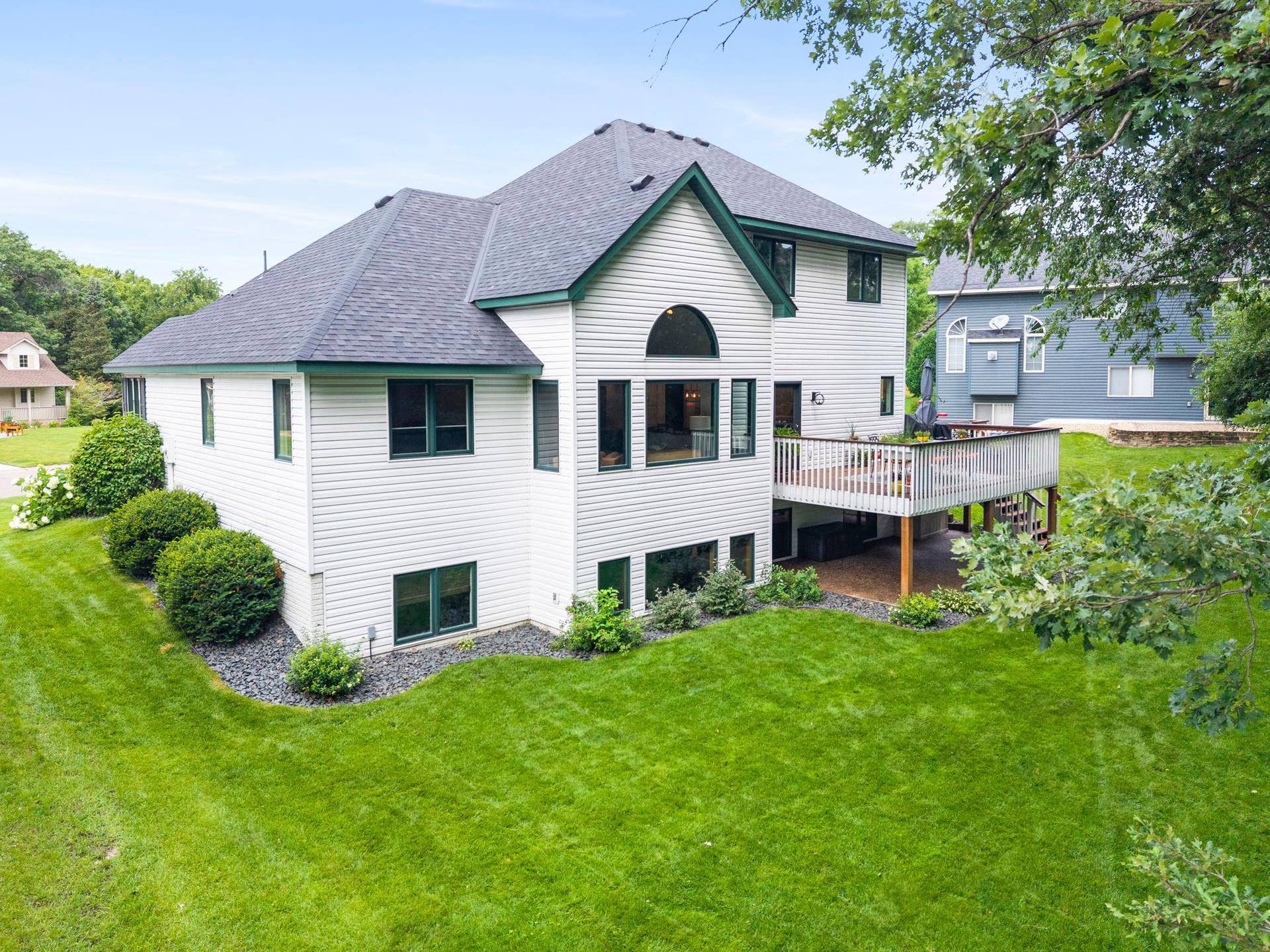 19497 Boston Street NW, Elk River, MN 55330 The home offers an abundance of windows.