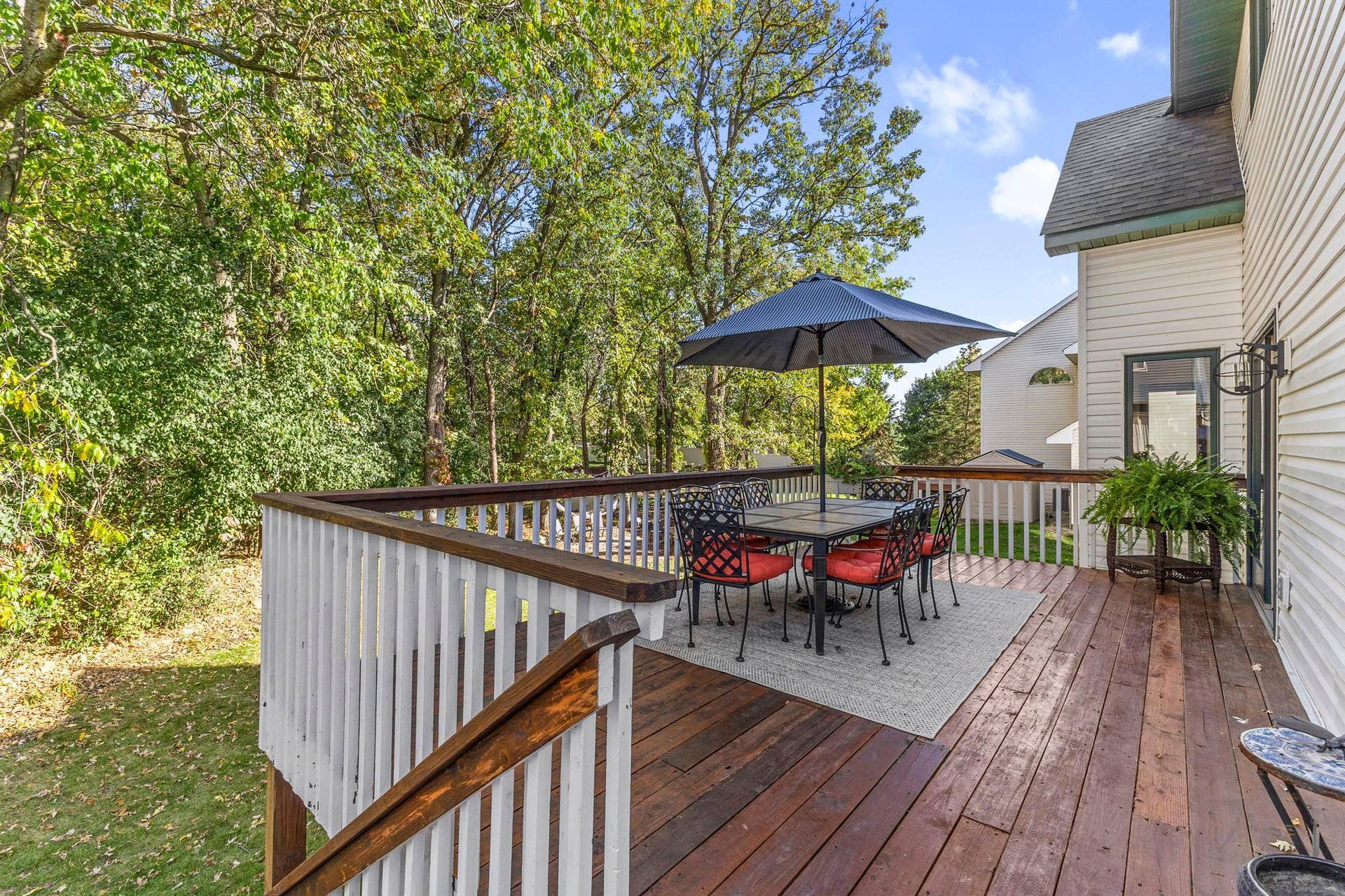 19497 Boston Street NW, Elk River, MN 55330 The deck.