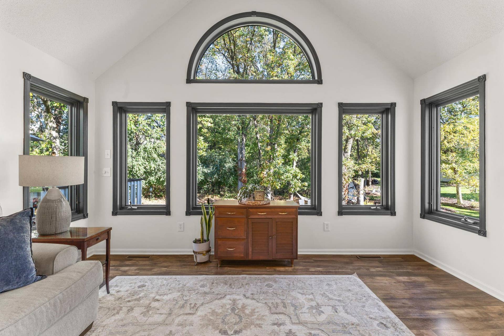 19497 Boston Street NW, Elk River, MN 55330 Dramatic views of the private backyard.
