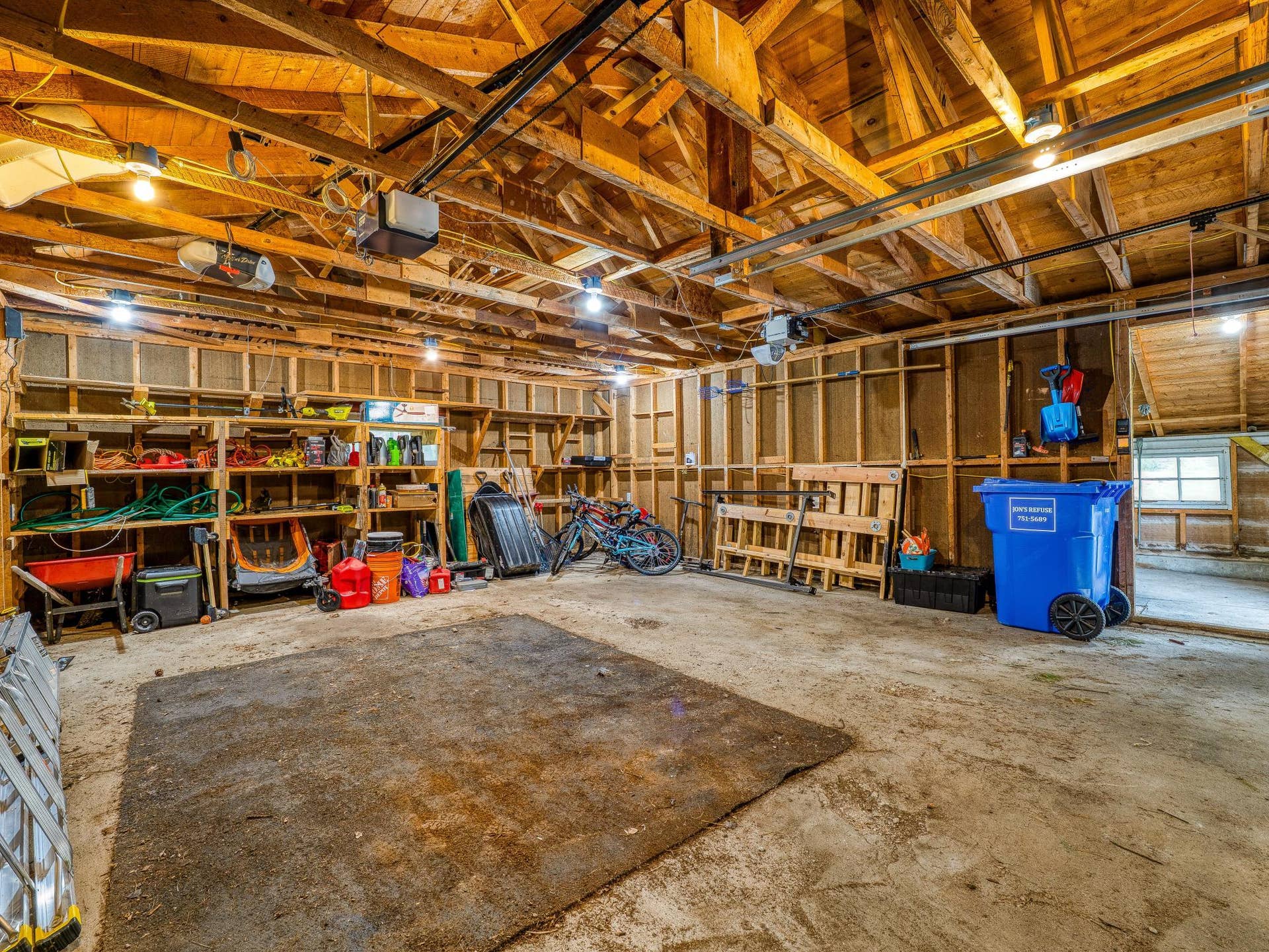 11081 Hillcrest Drive NE, Bemidji, MN 56601 Inside 2nd Garage