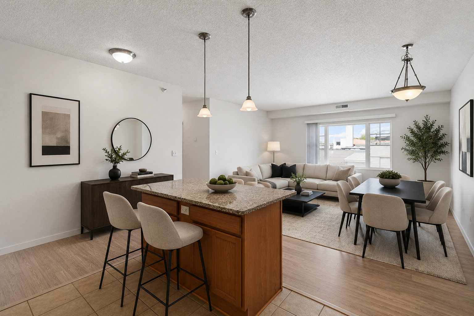 619 8th Street SE, #308, 50, Minneapolis, MN 55414 Bright and inviting living spaces filled with natural light.Virtual stage Options Living and Kitchen..png