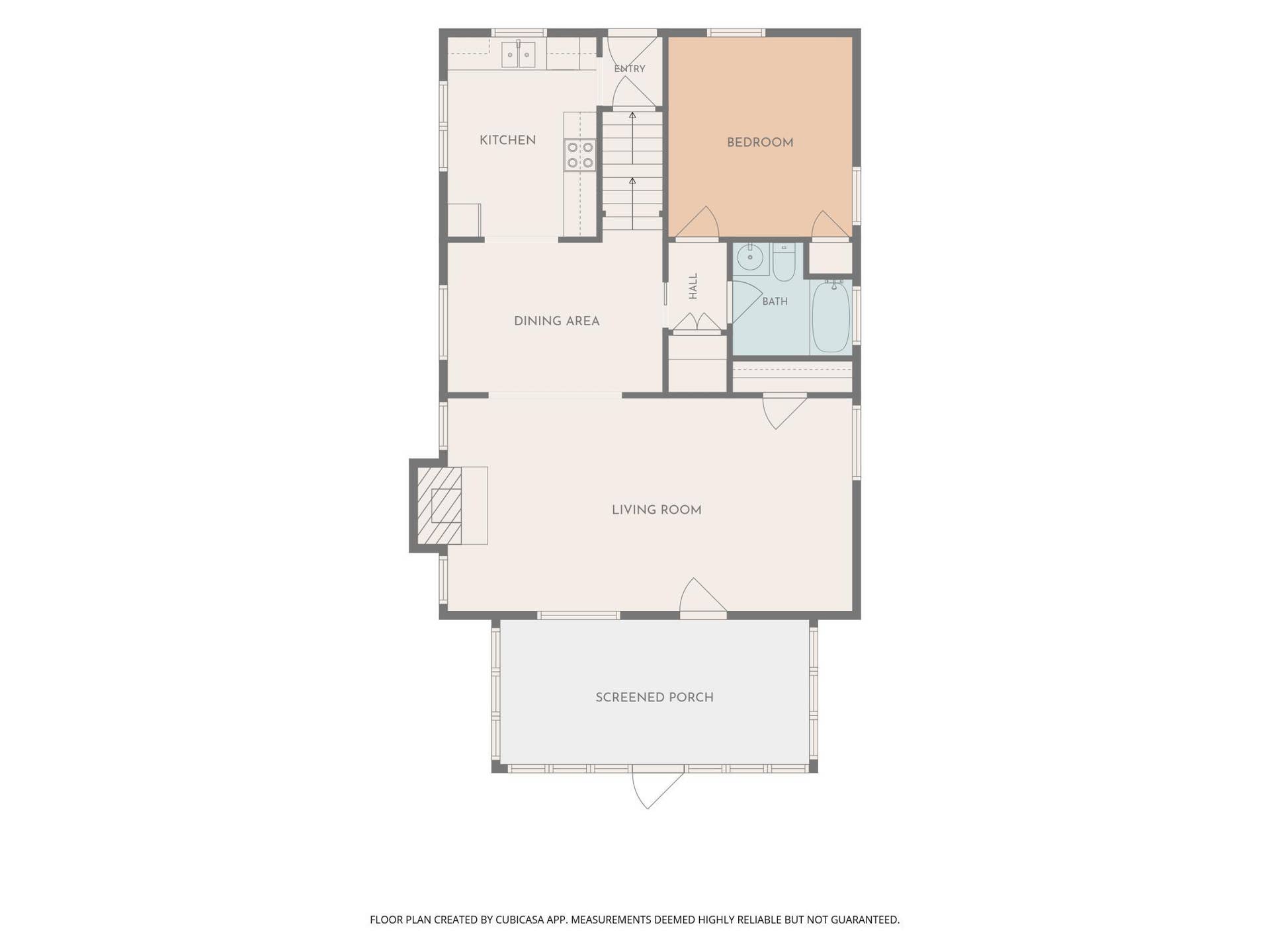 Main Level Floor Plan