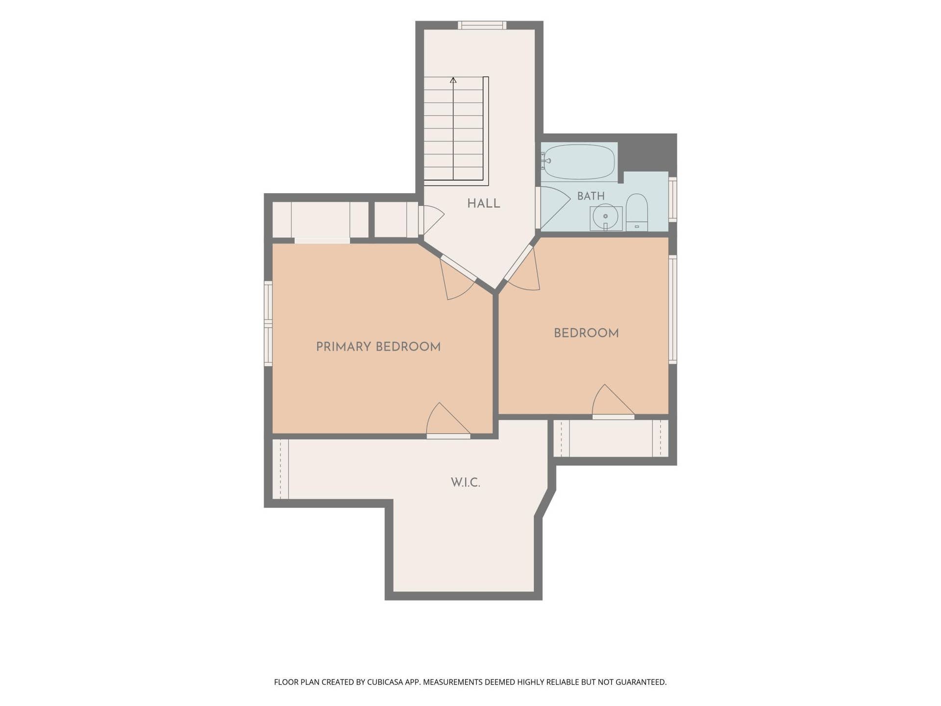 Upper Level Floor Plan