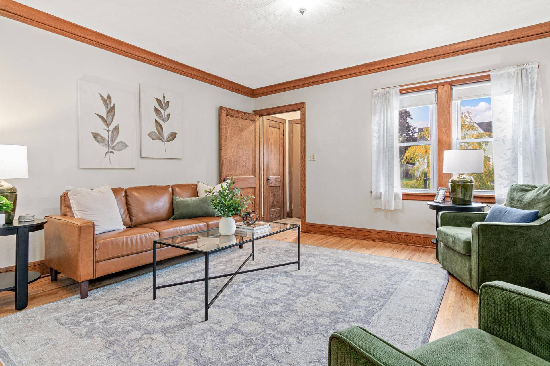1186 Englewood Avenue, 93, Saint Paul, MN 55104 Refinished hardwood floors bring fresh life to the homes original character.