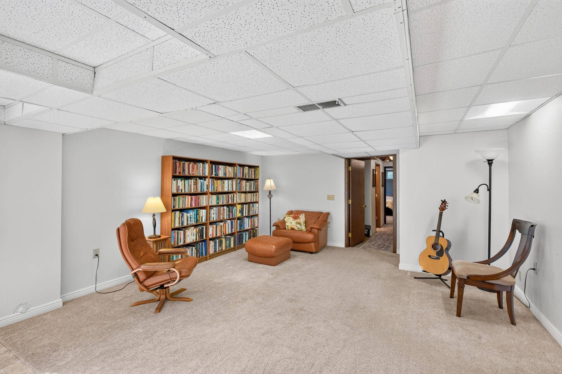4315 Kaufmanis Way, Eagan, MN 55123 Expansive lower level offers exceptional versatility, with room to create distinct areas for a home office, reading nook, hobby space or additional gathering area
