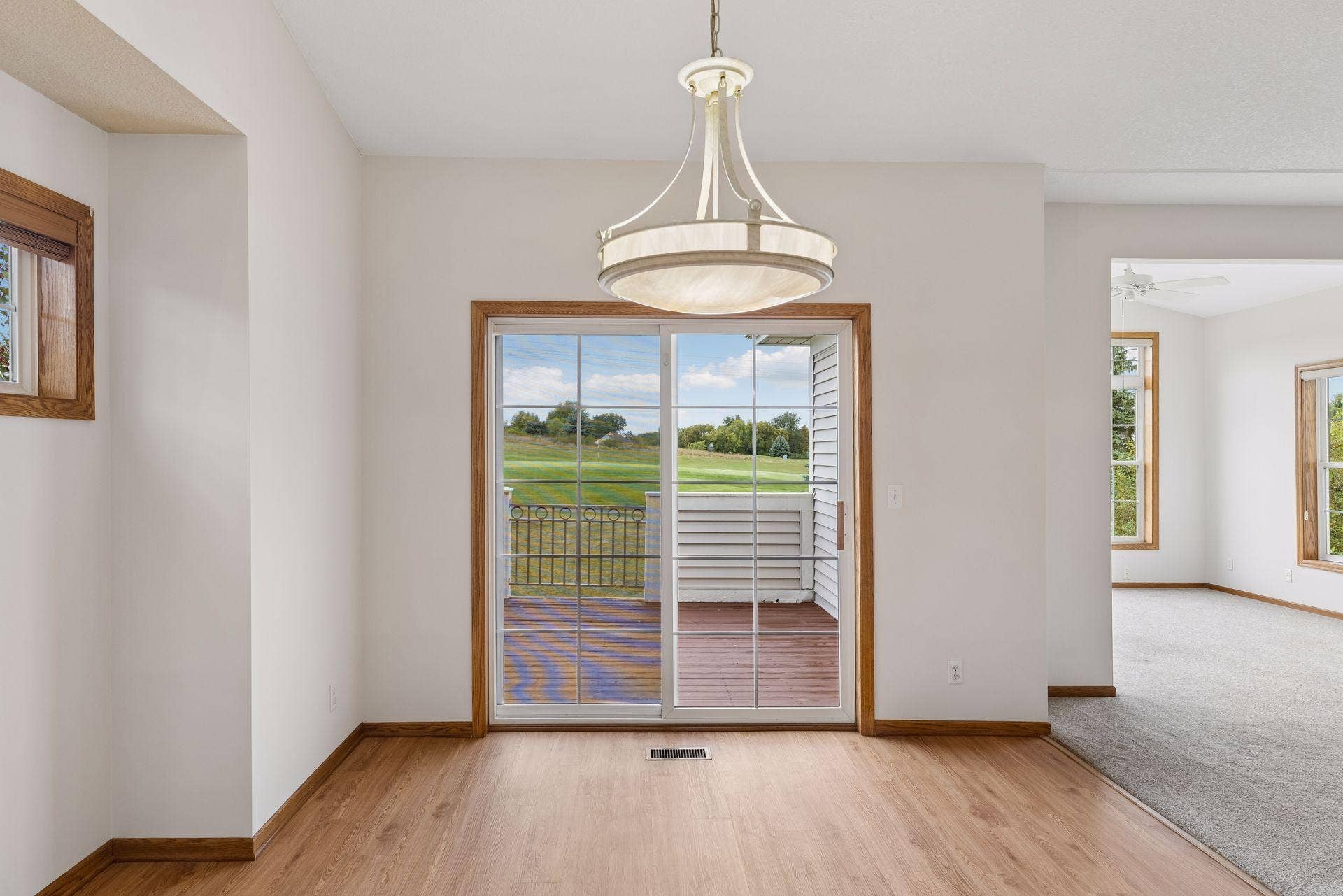 Dining Area walks out to private deck