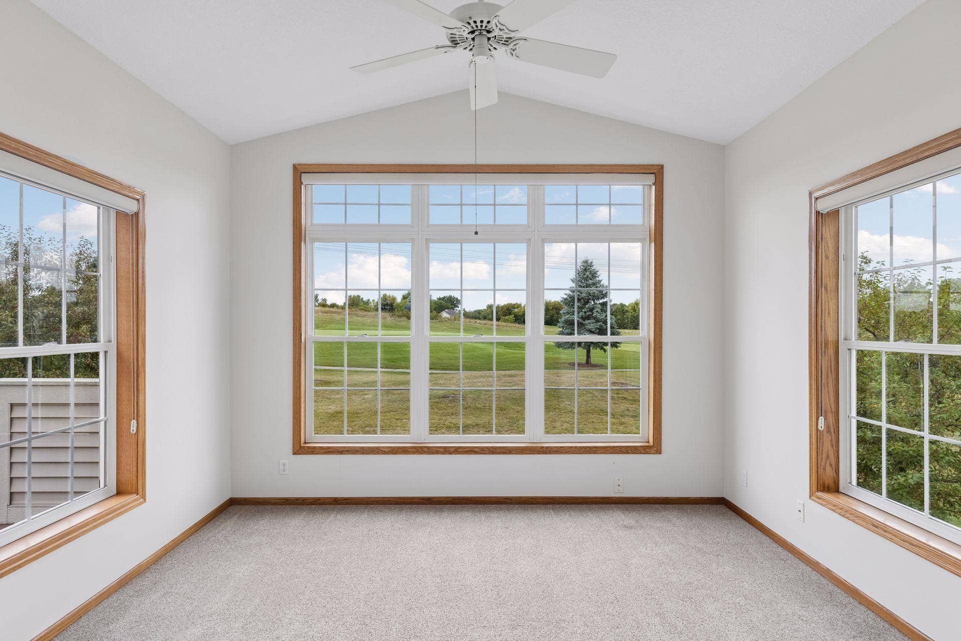 Sunroom fills with natural light