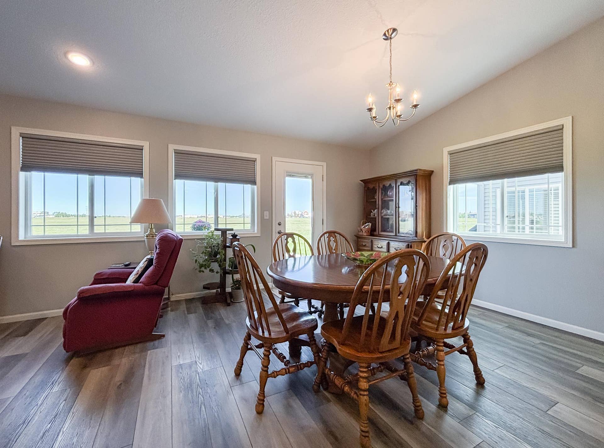 1615 30th Street NW, #17, Bemidji, MN 56601 04-Dining-Table-And-Window-Wall.jpg