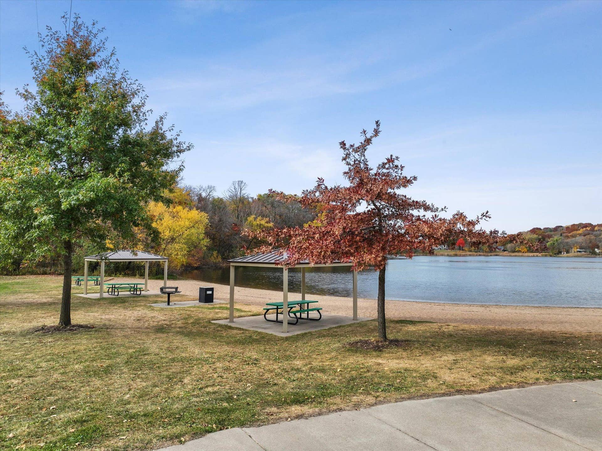 4919 Blake Way, Woodbury, MN 55129 Carver Lake Park beach. Just a short drive away.