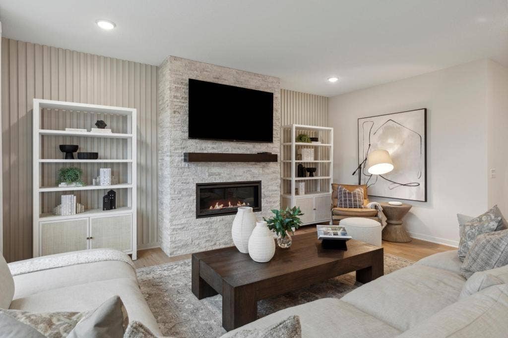 4602 Island Park Bay, Woodbury, MN 55129 Photo is of a Mercer model home.