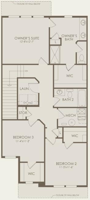 4791 AirLake Drive, Woodbury, MN 55129 Bowman Example 2nd Floor Plan