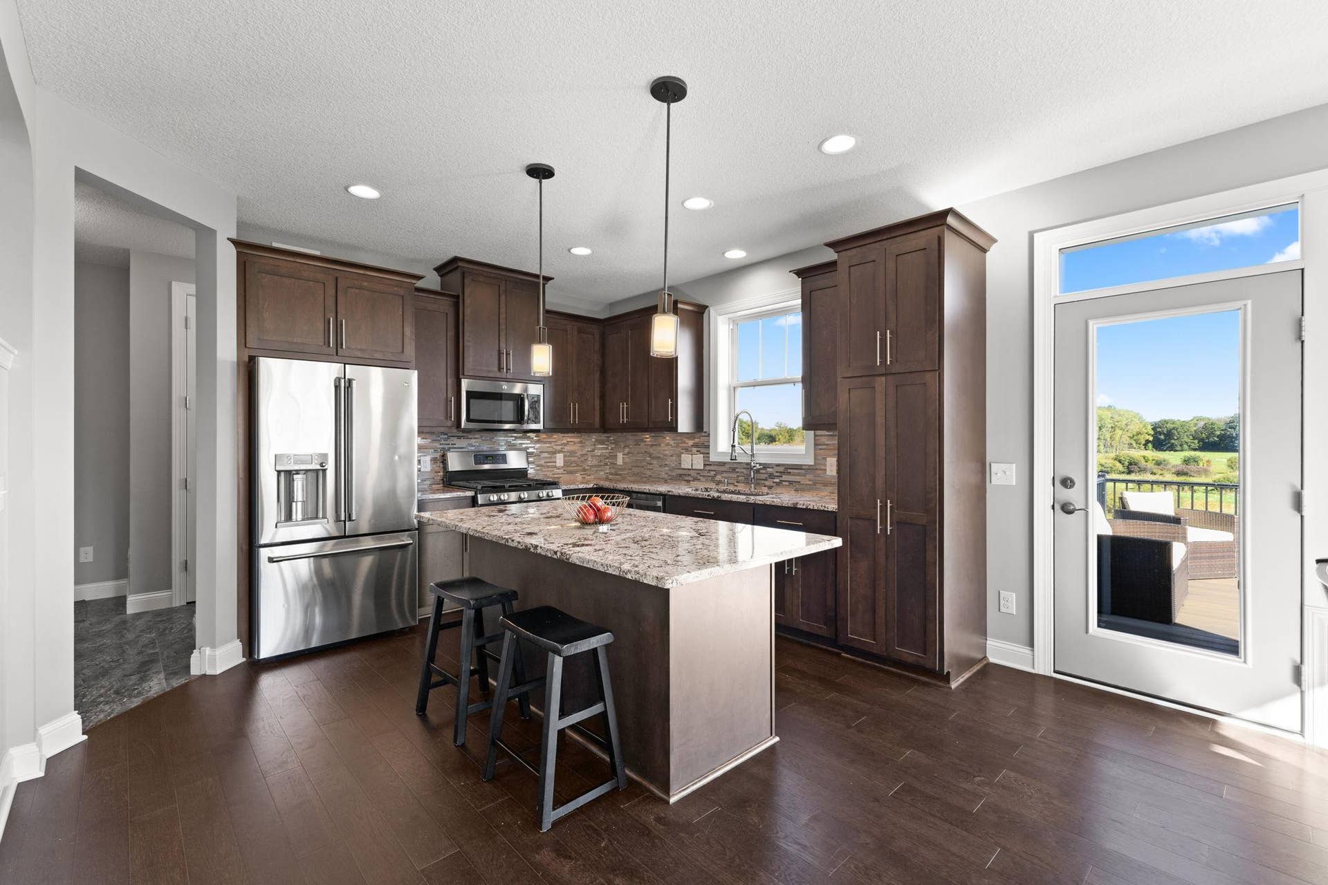 Beautiful kitchen with custom cabinetry
