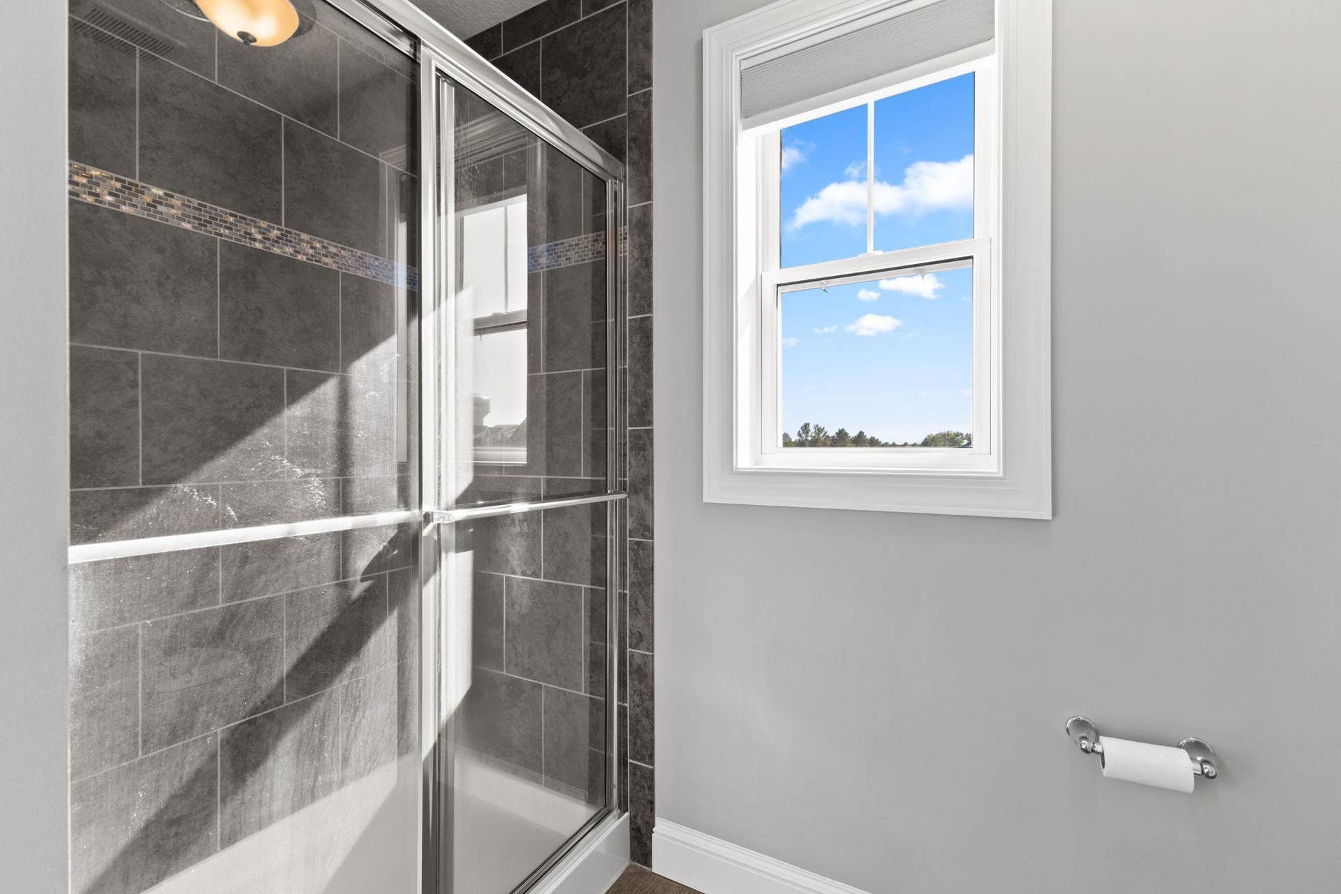 Separate shower