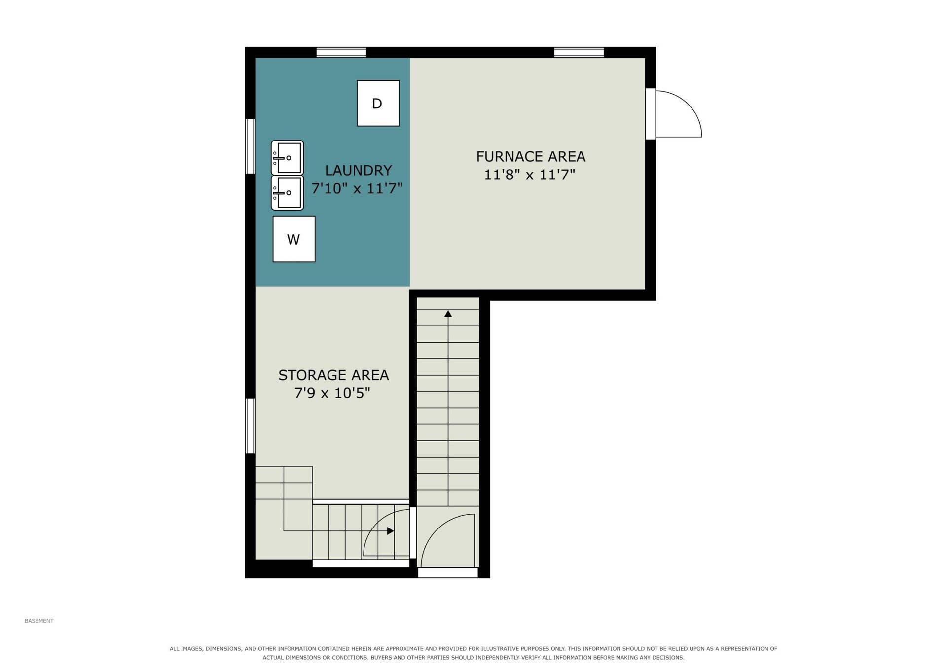 595 Syndicate Street N, 93, Saint Paul, MN 55104 Lower Level unit 2 - Floor plan