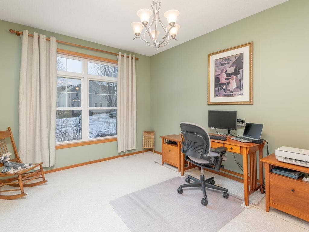 15344 64th Place N, Maple Grove, MN 55311 Formal Dining Room is currently being used as an office.