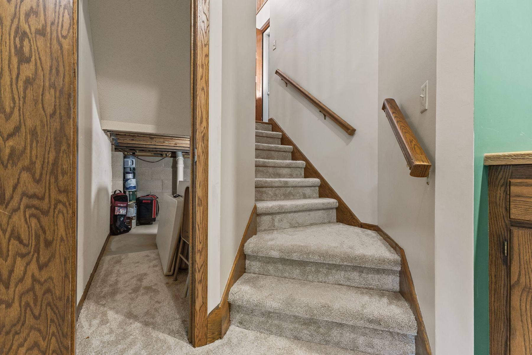 1615 Laurel Avenue, Hudson, WI 54016 1615 Laurel Ave Wrap a Round Storage under the steps