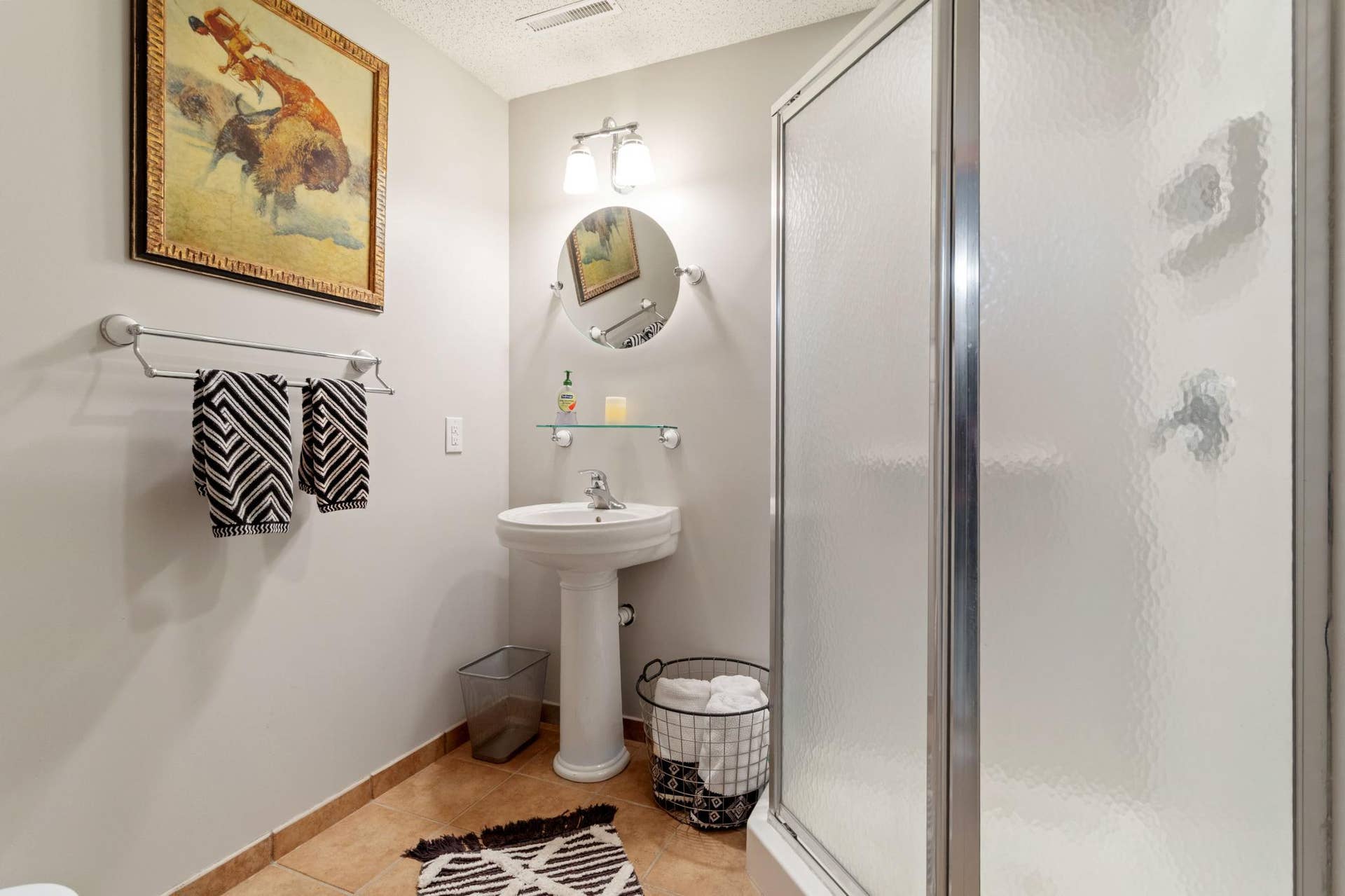 14633 Victor Hugo Boulevard N, #4, Hugo, MN 55038 Lower level 3/4 bath.