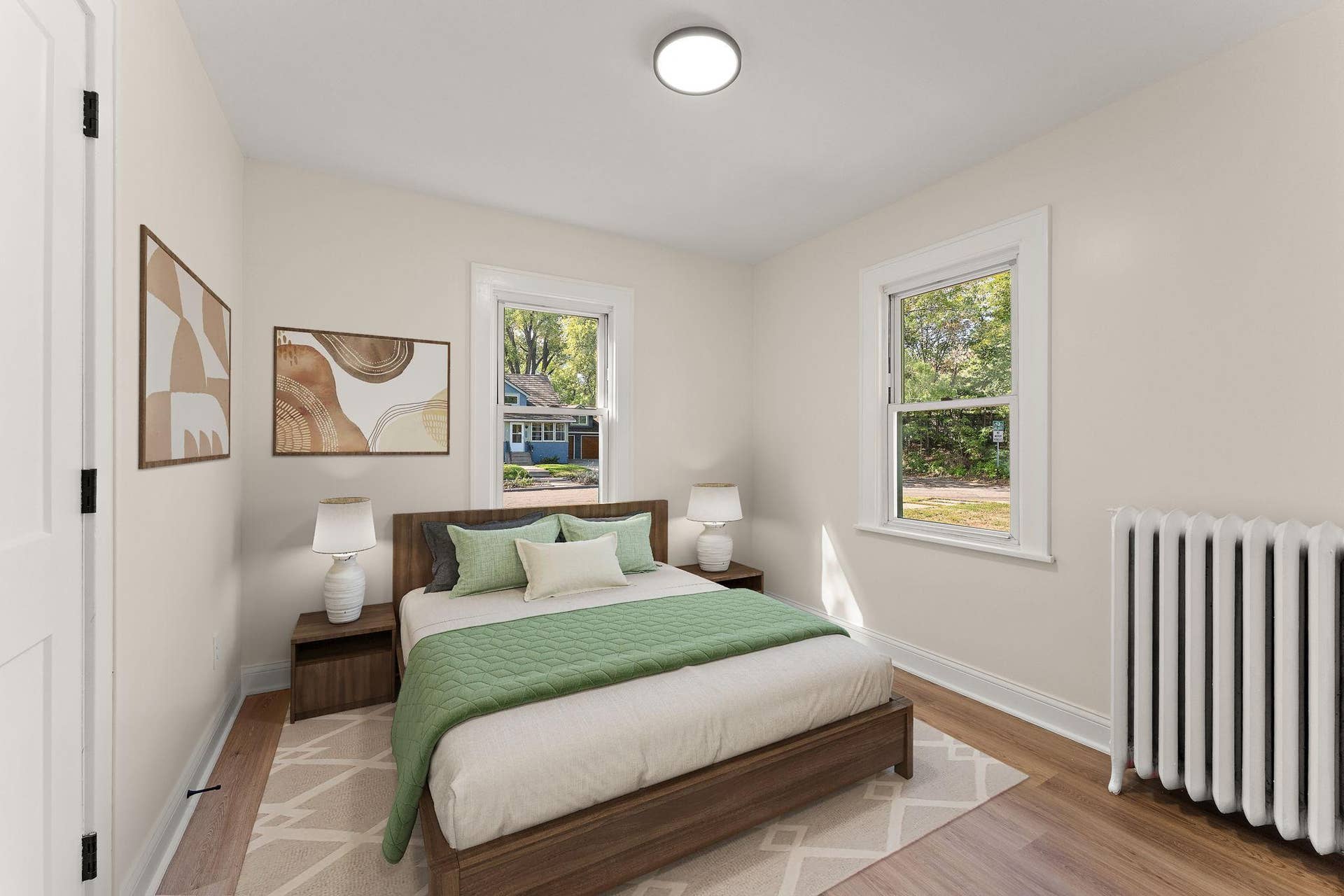 1st main floor bedroom