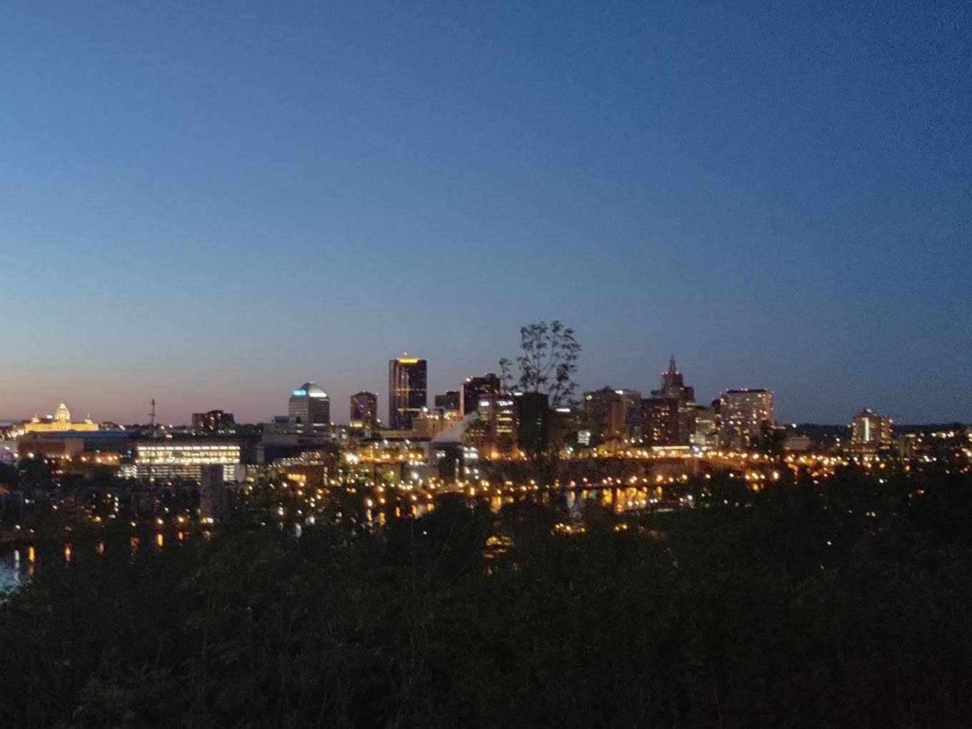 Picturesque skyline views