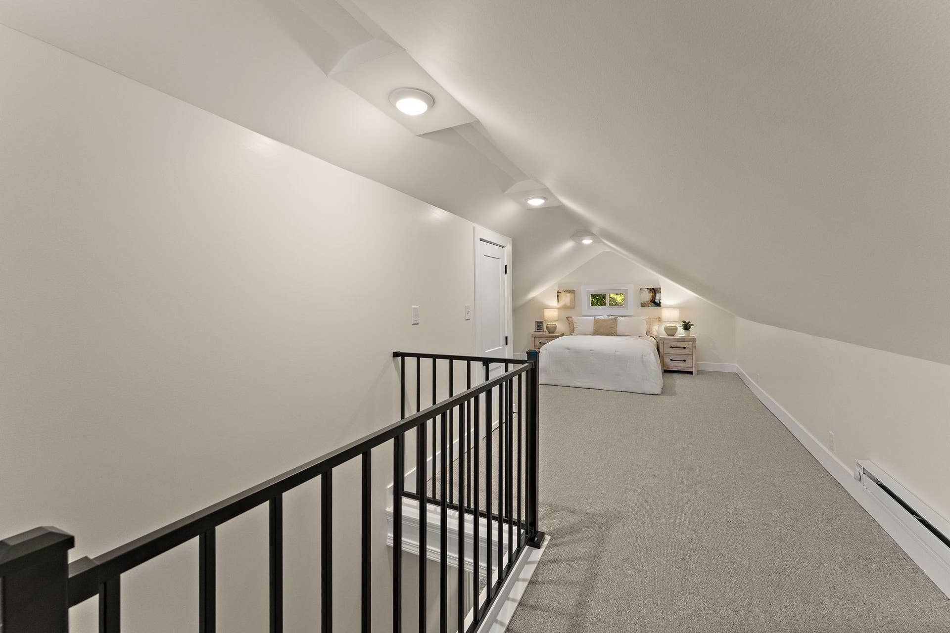 Private 400 sq ft primary bedroom on the upper level!
