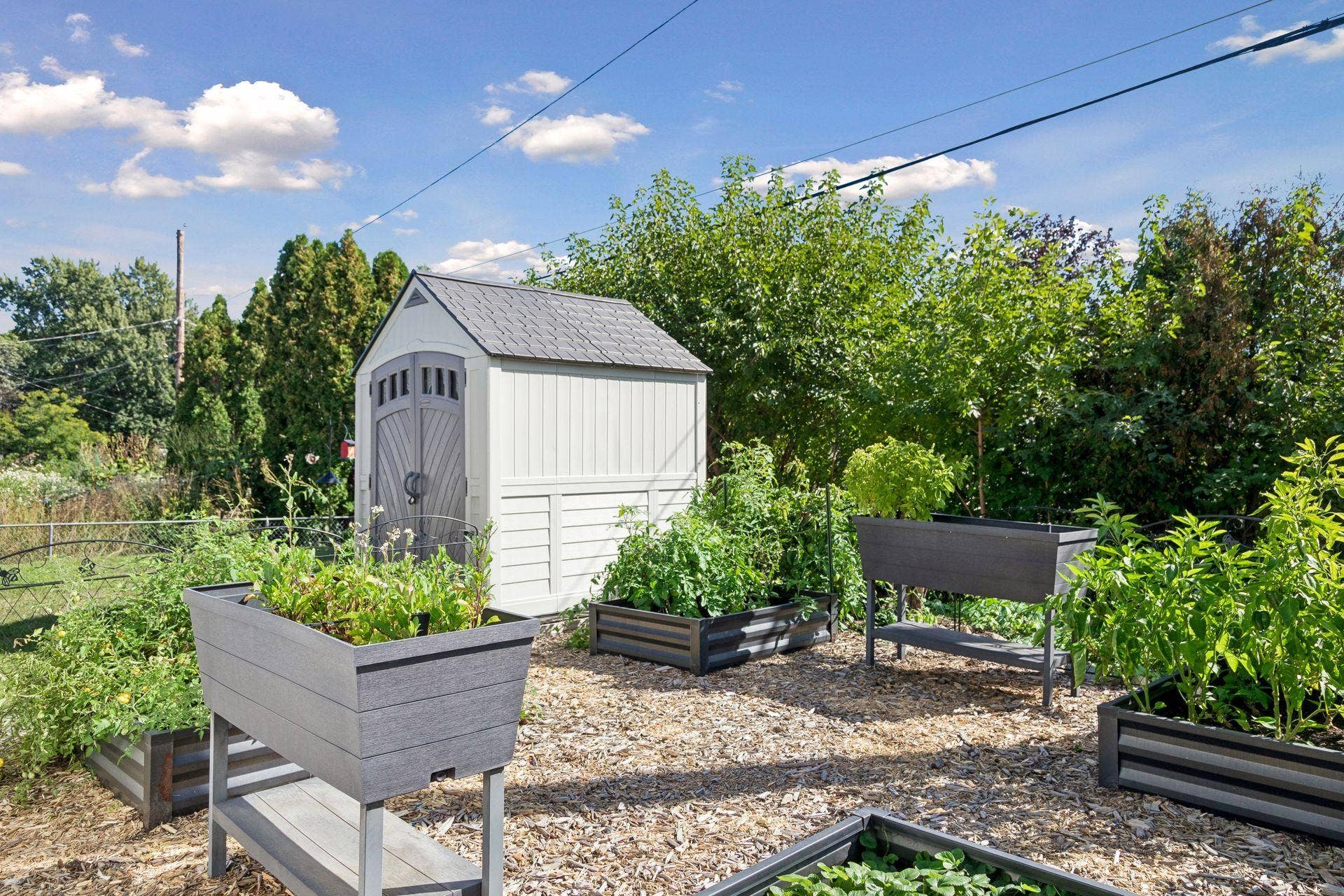 776 Parkview Avenue, 89, Saint Paul, MN 55117 A gardeners dream! Multiple raised garden beds offer plenty of space to grow your favorite vegetables, herbs, and flowers, plus a handy storage shed for all your tools.