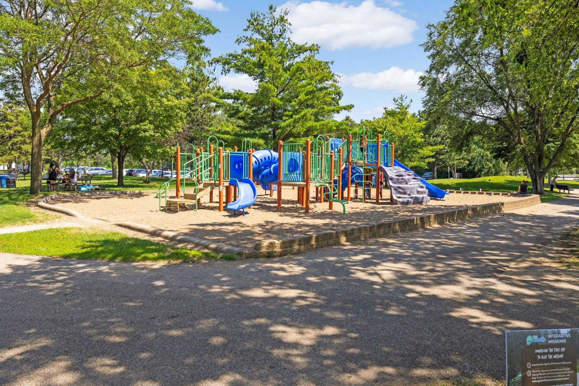 Playground and Crystal Beach Park