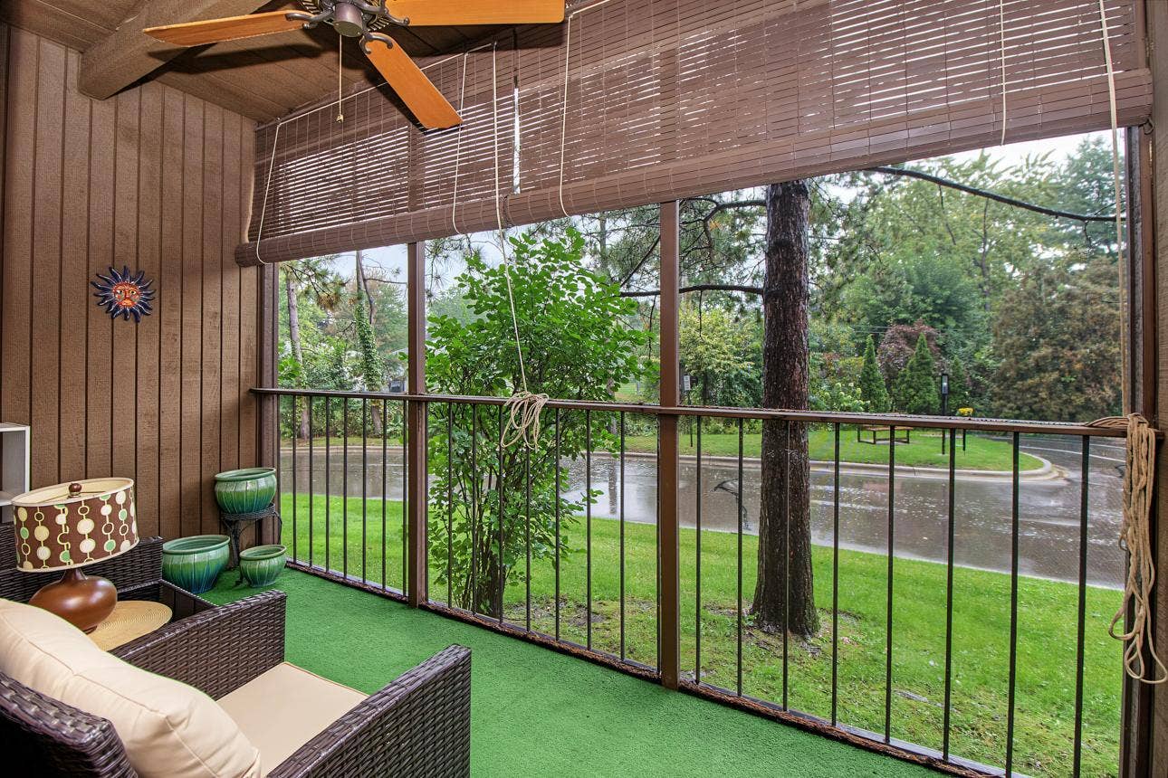 9700 Portland Avenue S, #128, Bloomington, MN 55420 Enjoy the screened porch spring, summer and fall.