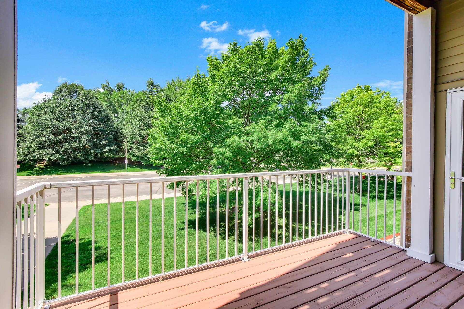 3800 85th Avenue N, #117, Brooklyn Park, MN 55443 The attractive view from your deck.