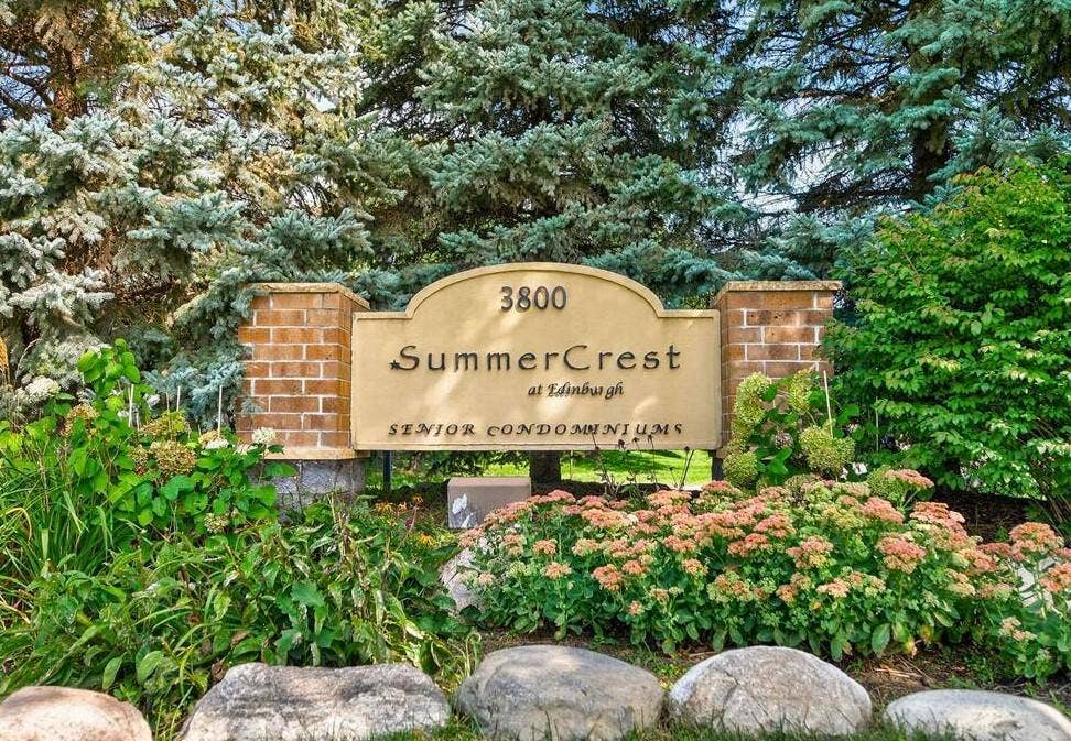 3800 85th Avenue N, #117, Brooklyn Park, MN 55443 Summer Crest is a low maintenance life- style community nestled in a mature setting with access to your needs.