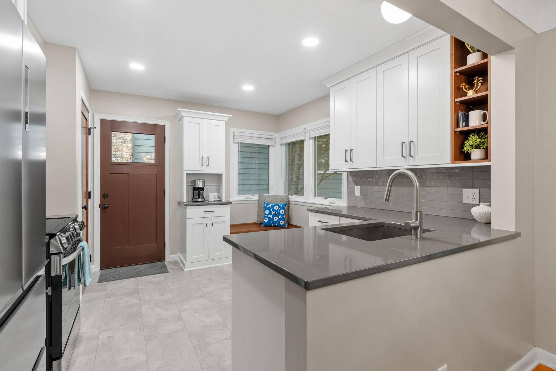 Complete kitchen remodel done in 2024 including all new appliances.