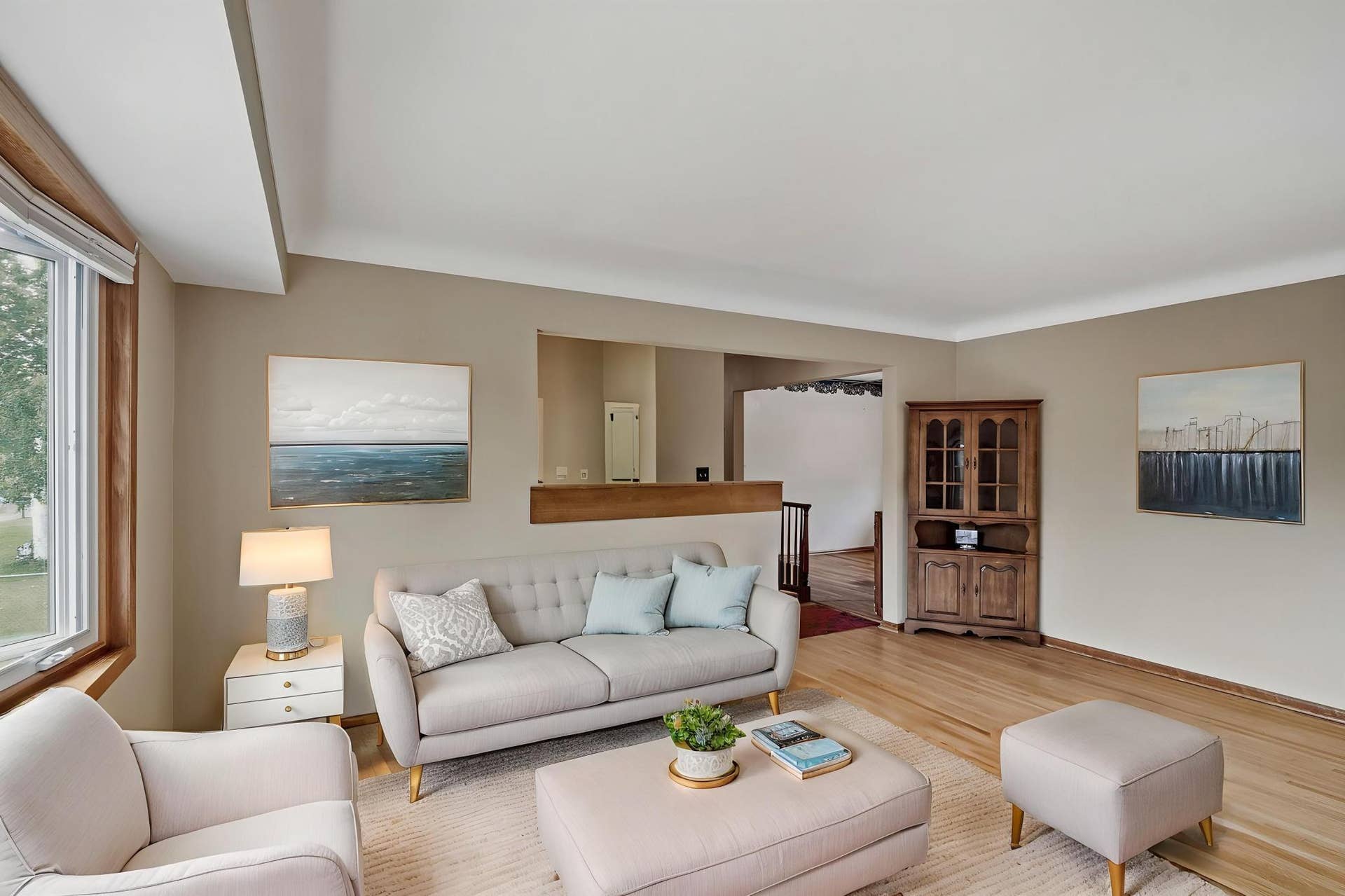 1885 Manton Street, Maplewood, MN 55109 Virtually Staged Living Room