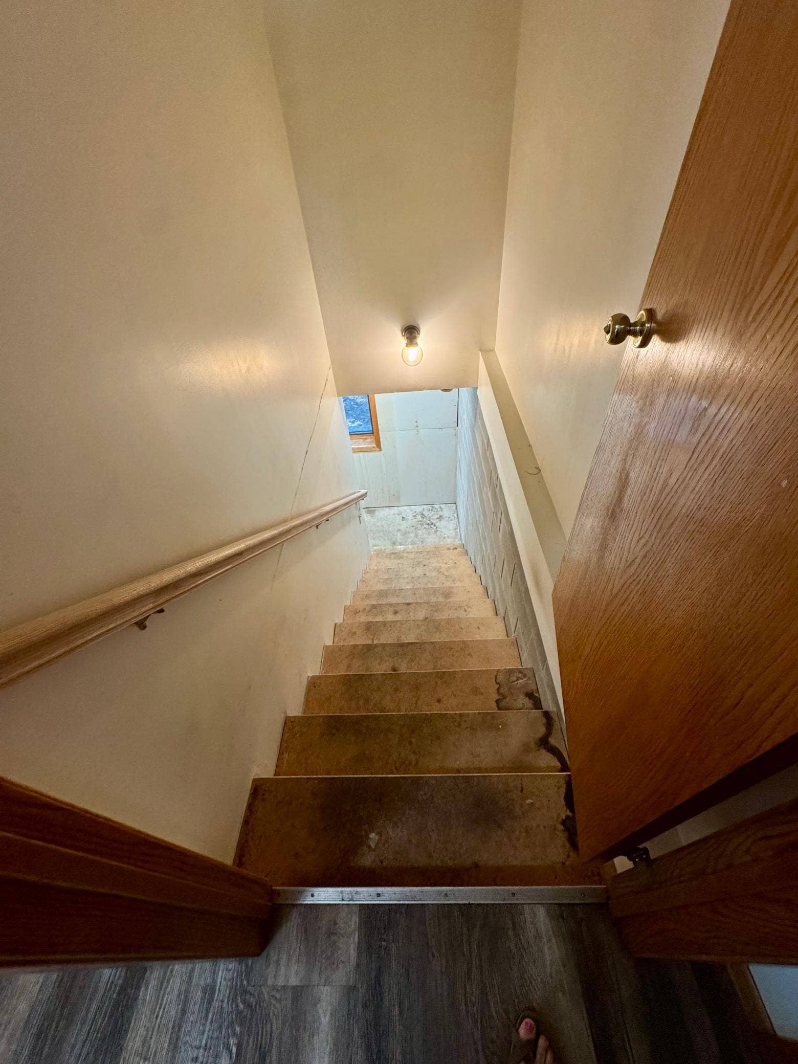 5150 Sherman Drive NE, Bemidji, MN 56601 Lower Level Stairs