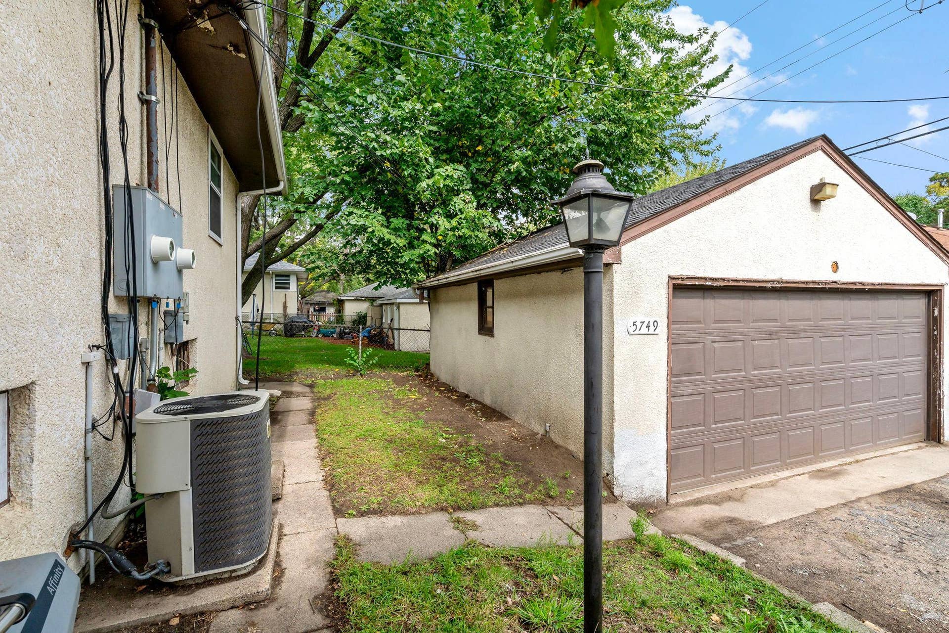 5749 Bloomington Avenue, 17, Minneapolis, MN 55417 Two-car detached garage is for unit 5749.