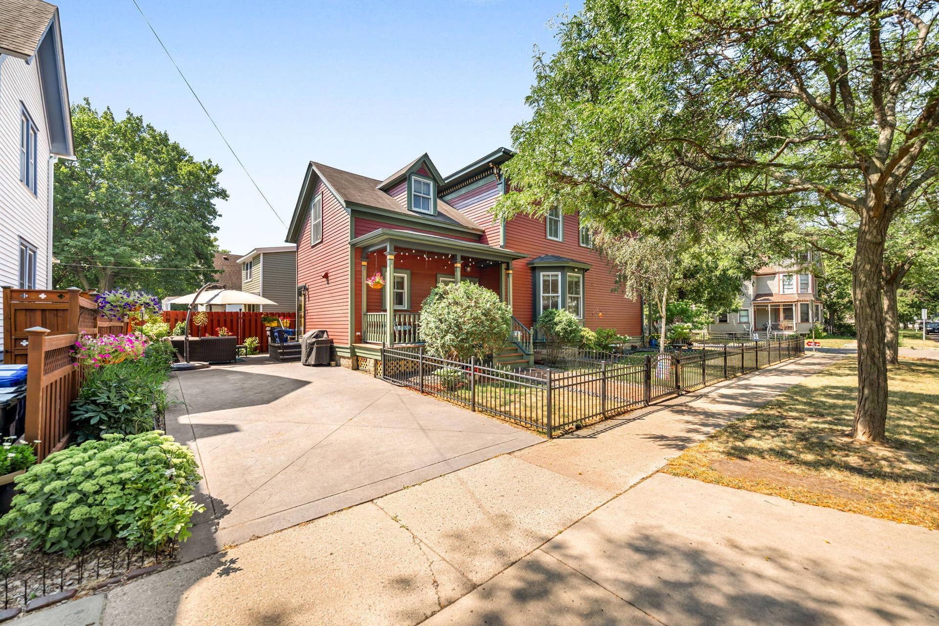 The unfinished lower level has upgrades that give lasting peace of mind: a vapor barrier, dehumidifier, and sump pump keep things dry and comfortable year-round.