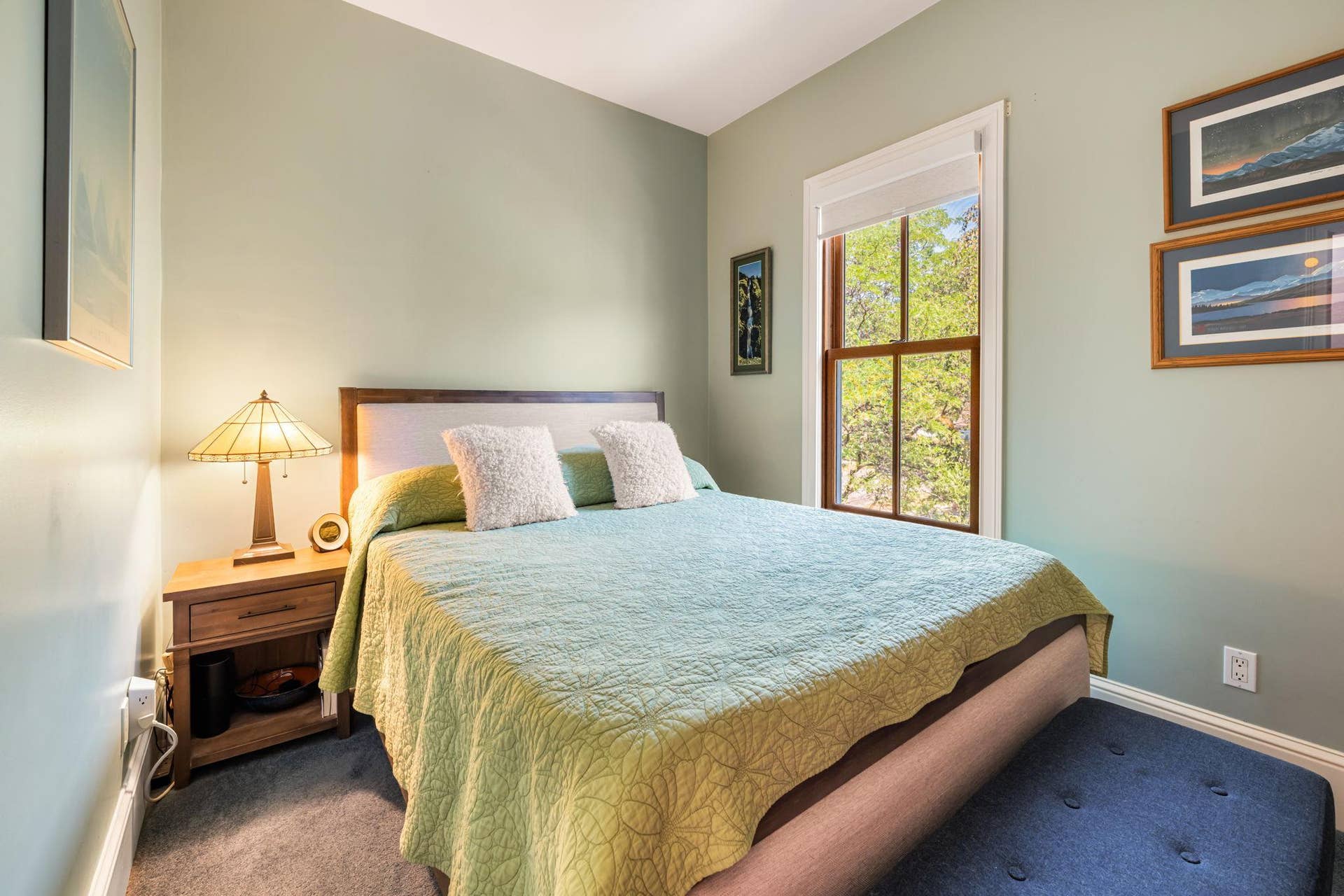 Second large bedroom on the upper level.