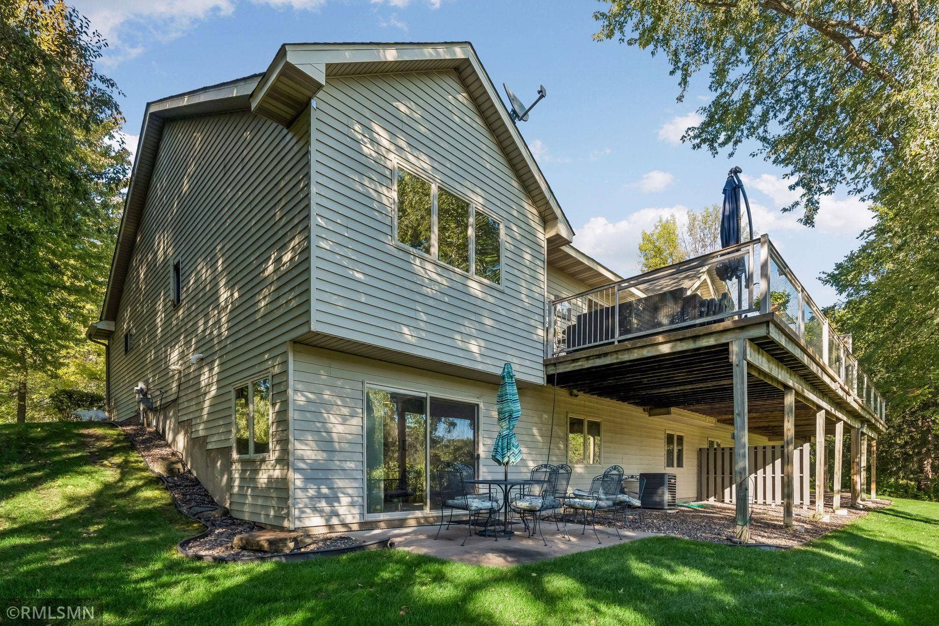 Back of the home