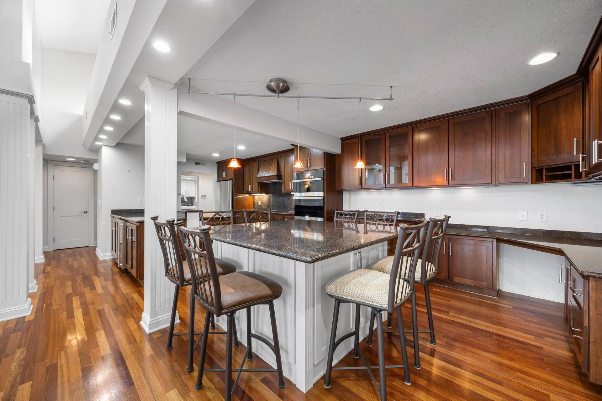 3150 Glen Oaks Avenue, #311A, White Bear Lake, MN 55110 The kitchen is functional for every day living or gathering with friends and family. The large island is perfect for informal meals, baking or meal prep, game nights and puzzles and working space.