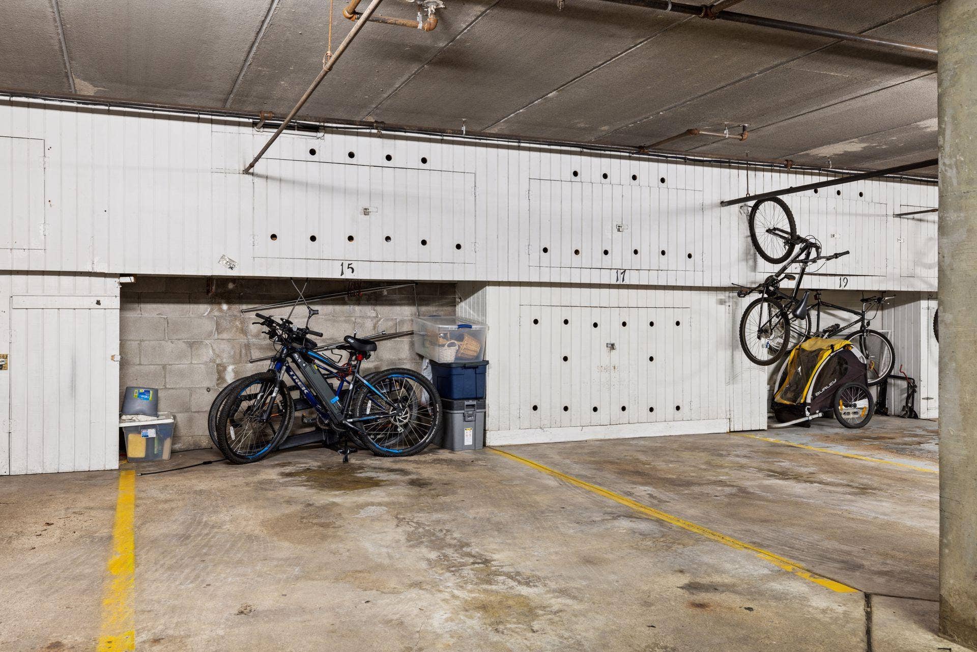 3150 Glen Oaks Avenue, #311A, White Bear Lake, MN 55110 For added convenience, you have 2 parking spaces adjacent to one another in the heated garage with lots of storage cabinets.