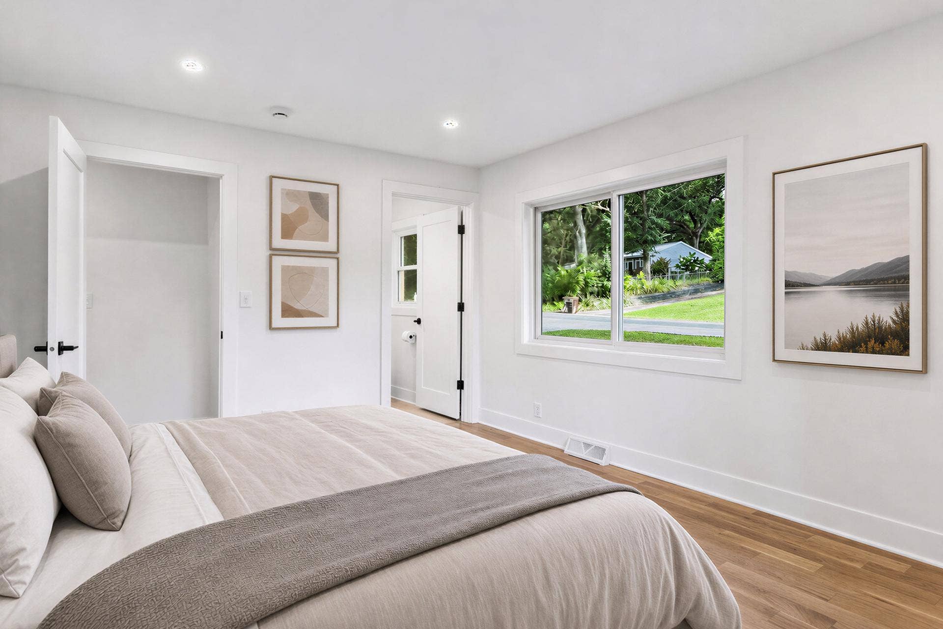 12056 Everton Avenue N, White Bear Lake, MN 55110 Virtually staged. 3rd main-level bedroom.