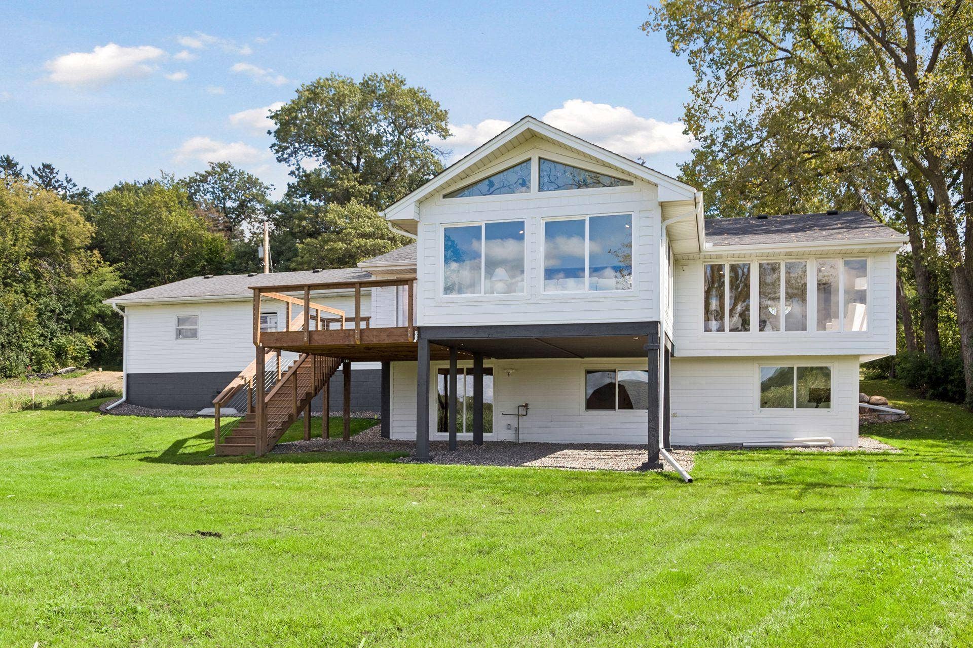12056 Everton Avenue N, White Bear Lake, MN 55110 Back of the home