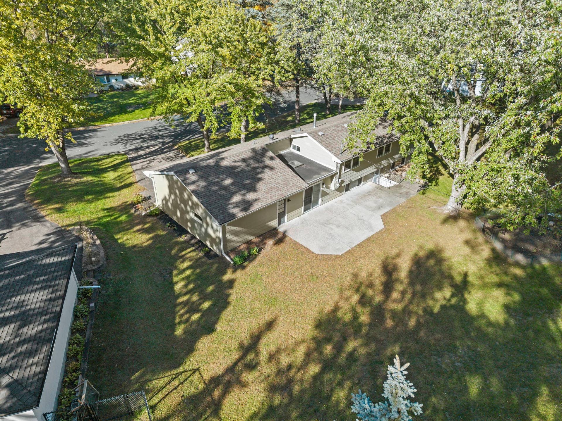 2413 W 107th Street, Bloomington, MN 55431 Aerial Rear Elevation