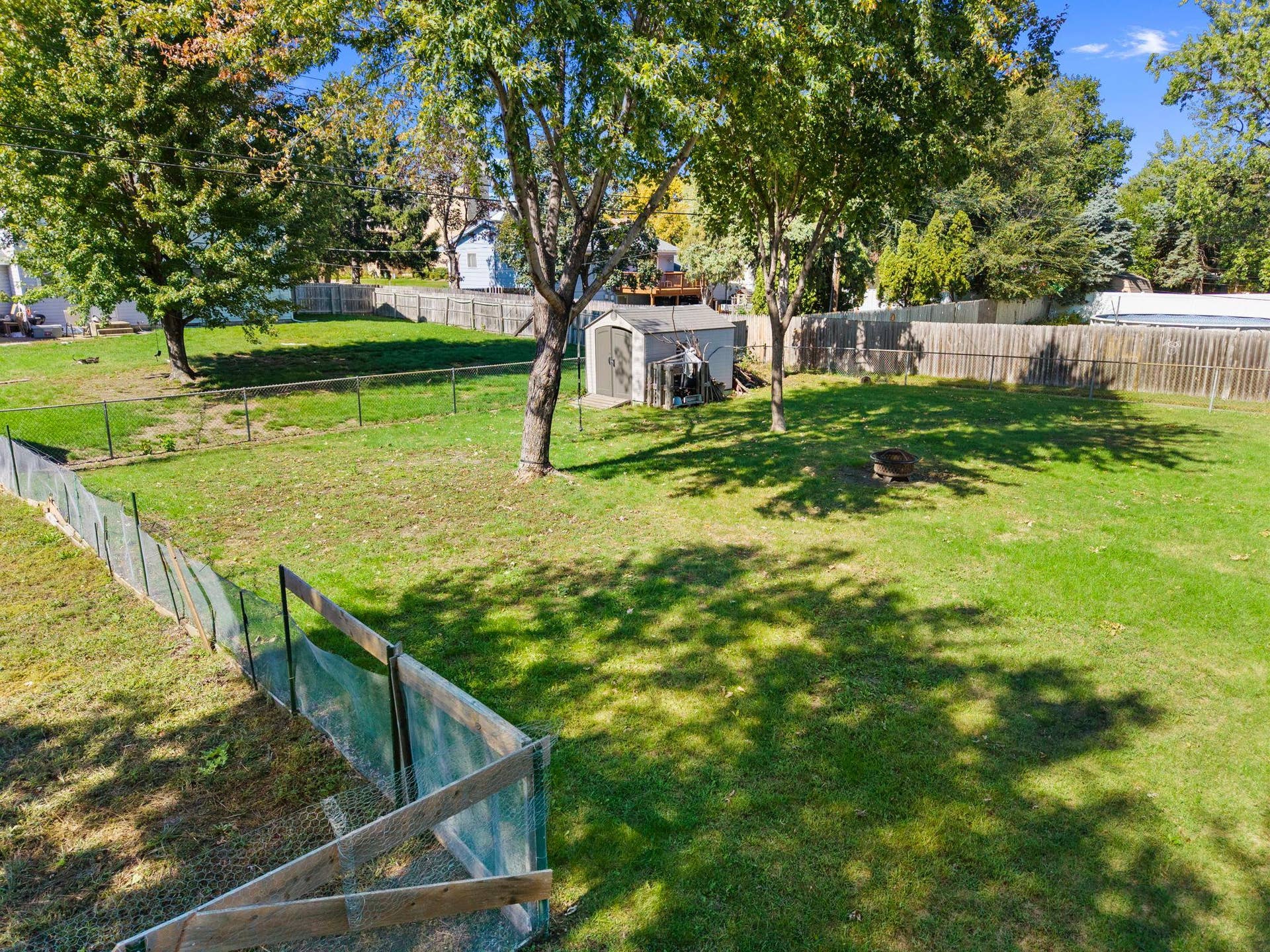 7001 Grimes Avenue N, Brooklyn Center, MN 55429 Backyard is Fully Fenced!