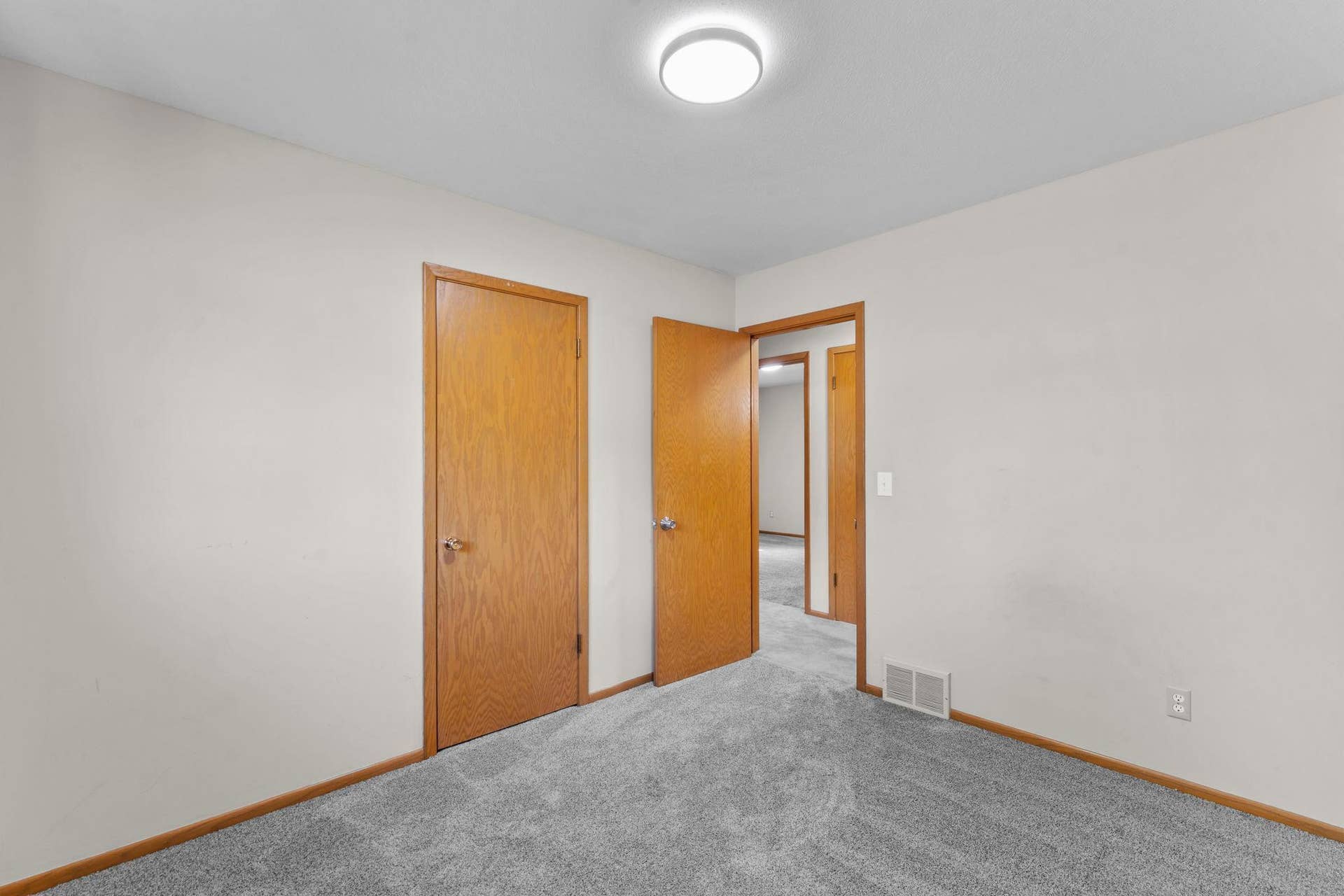7001 Grimes Avenue N, Brooklyn Center, MN 55429 Bedroom 1 Looking Out to Hallway