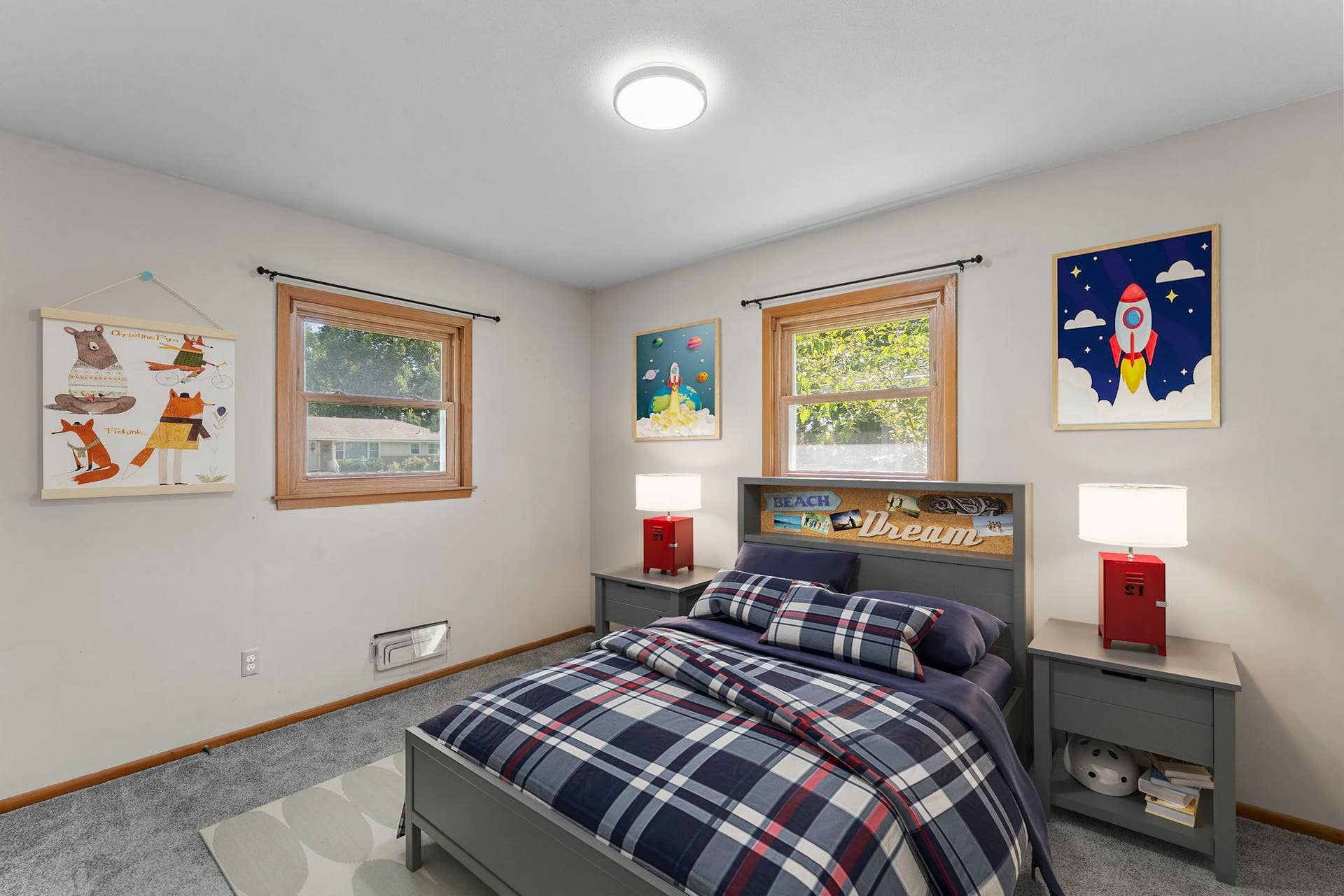 7001 Grimes Avenue N, Brooklyn Center, MN 55429 Bedroom 2 Virtually Staged